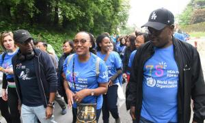 Cabinet Secretary for Health Joins "Walk the Talk: The Health for All Challenge" in Geneva Ahead of #WHA76