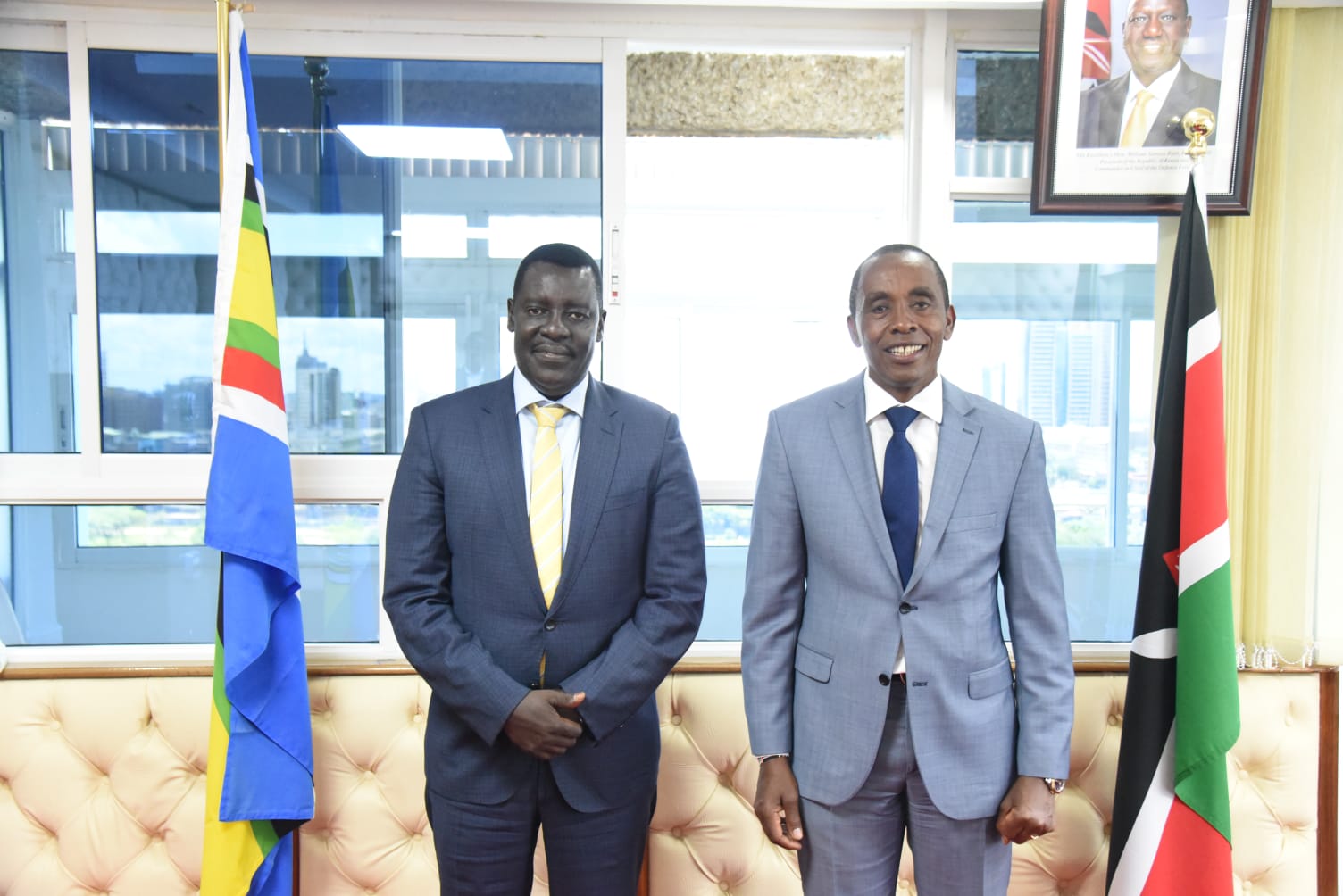 Governor Wamatangi And PS Tum Discuss Partnership For Improved Healthcare In Kiambu County