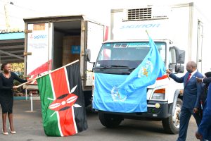 Boost For Drought Response Efforts As WHO Donates Ready To Use Therapeutic Food Worth Ksh.26,389,440.