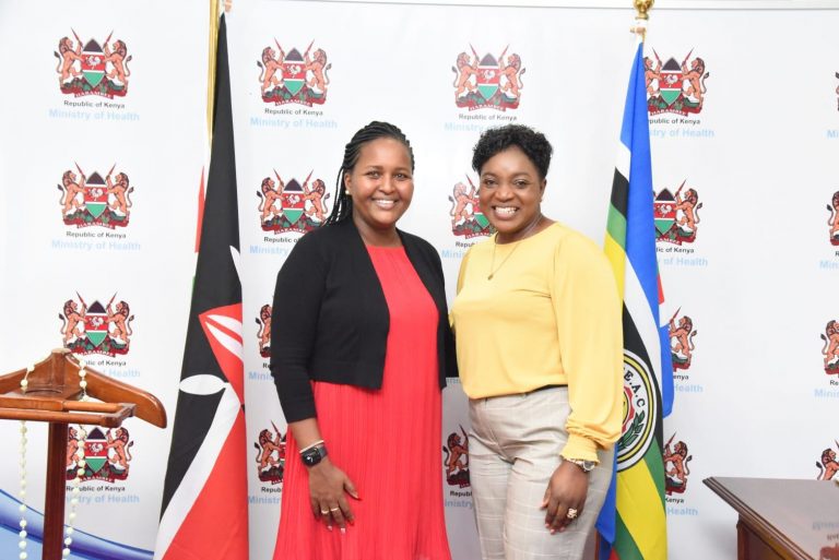 Health Cabinet Secretary Meets Samburu Representative To Discuss Health Matters