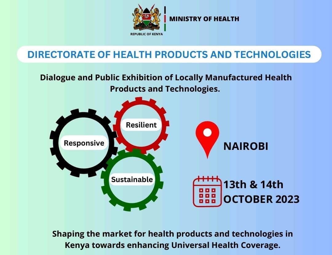 Dialogue and Public Exhibition of Locally Manufactured Health Products and Technologies