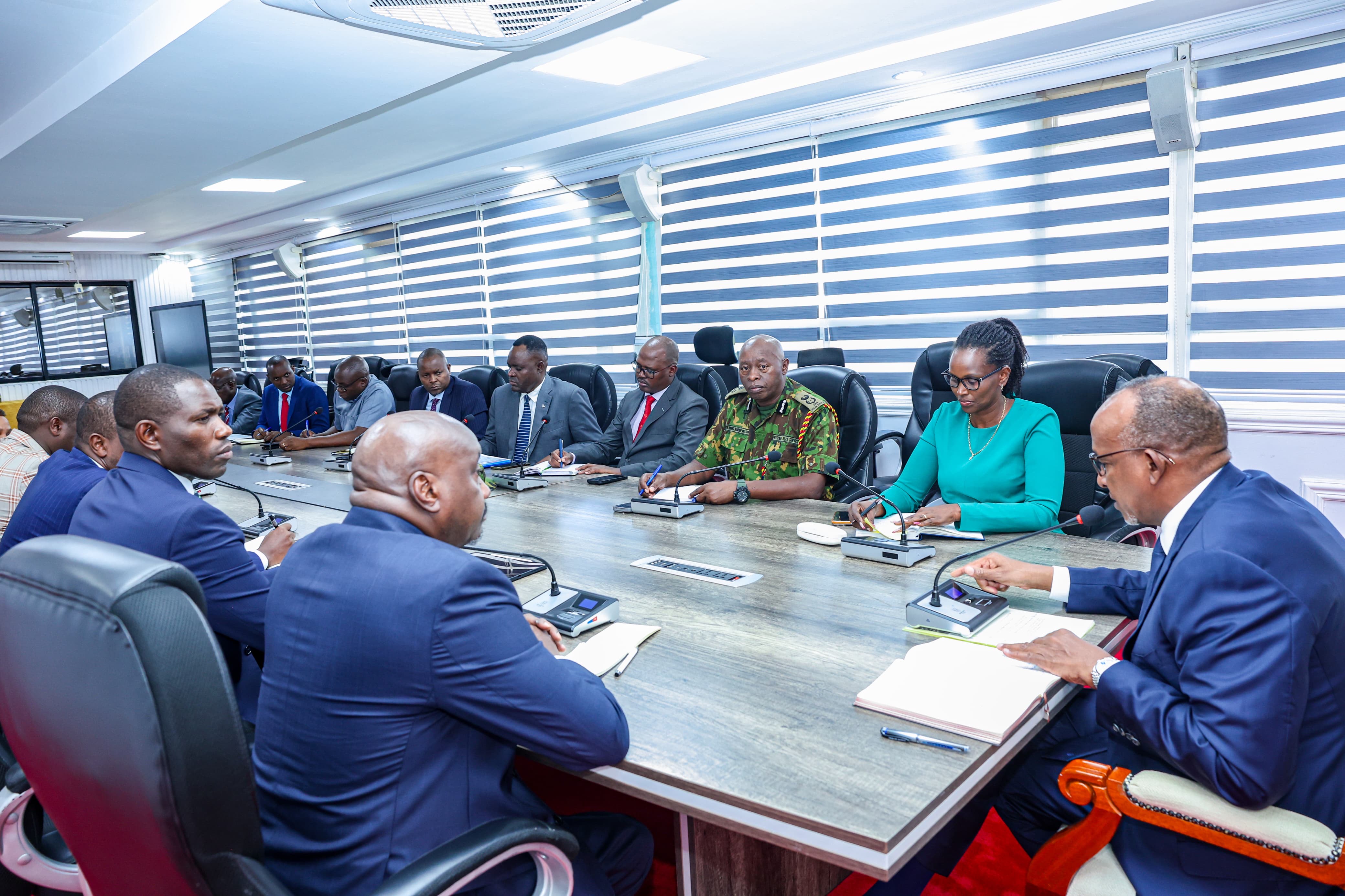  Duale Leads Talks to Move Police to SHIF