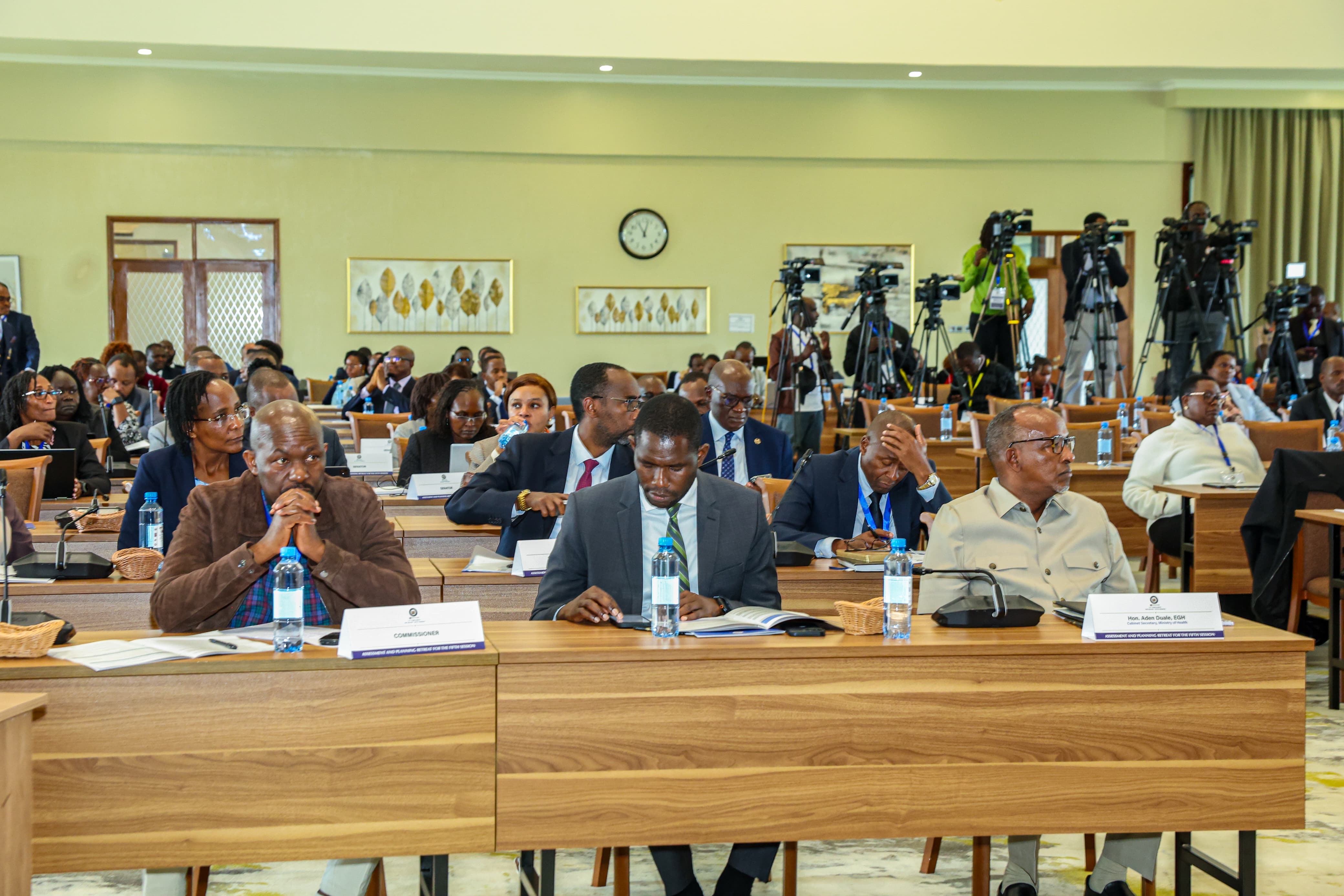 Duale Outlines Health Sector Reforms and UHC Progress to Senate