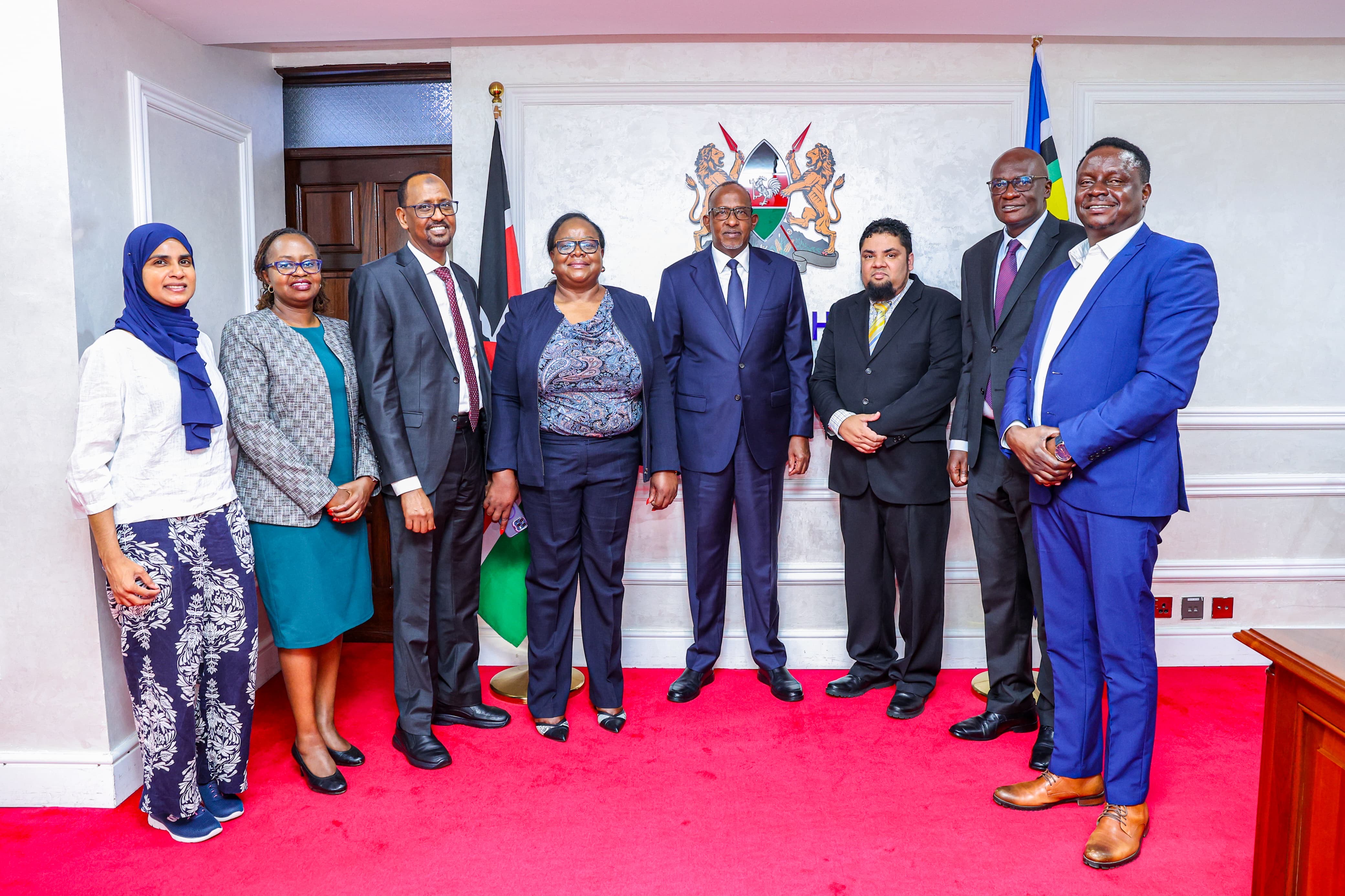 CS Duale Hosts Global Sickle Cell Alliance Chair in Talks to Strengthen SCD Care in Kenya