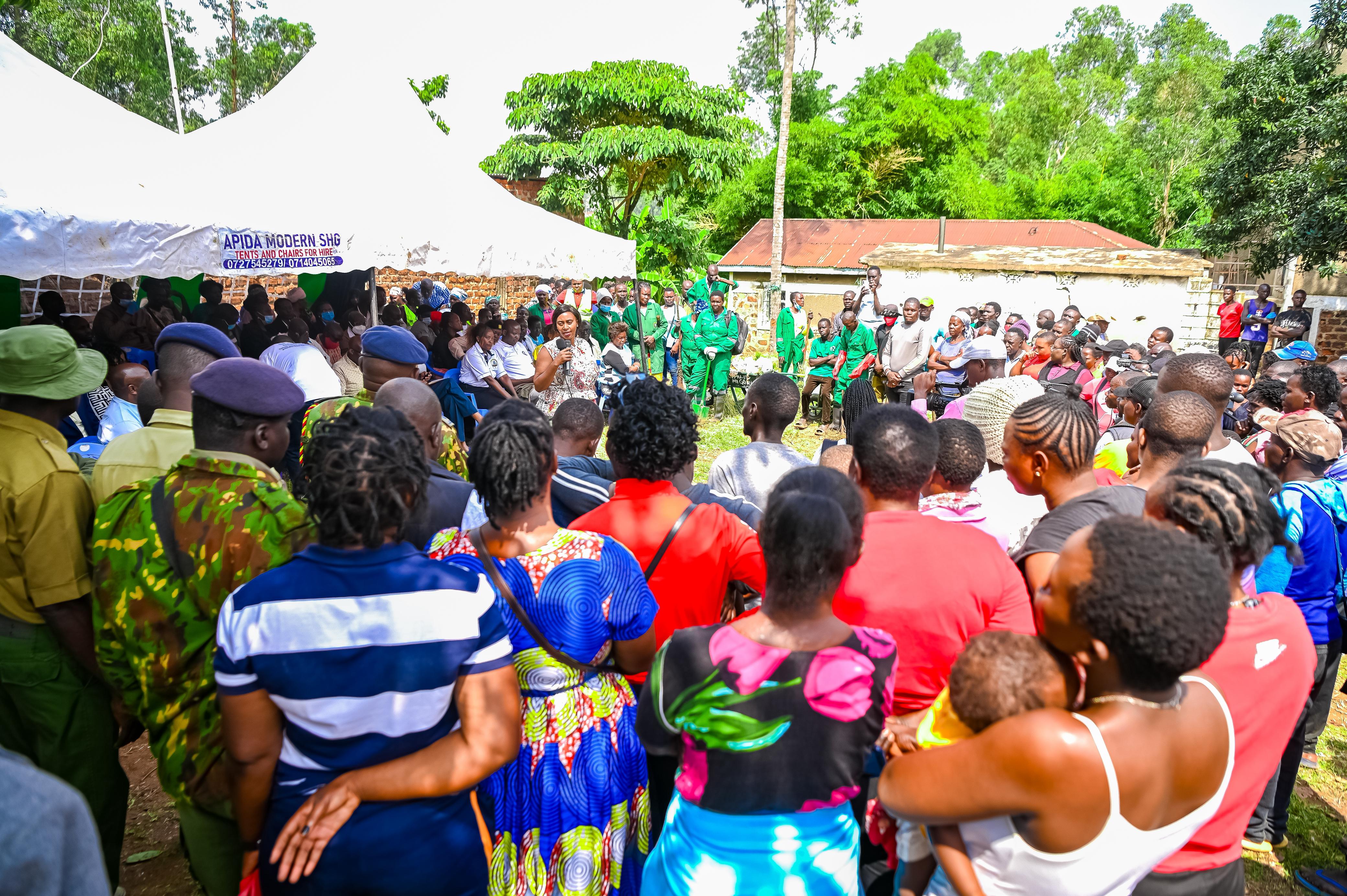 PS Muthoni activates  Epuka Uchafu Initiative in Migori County