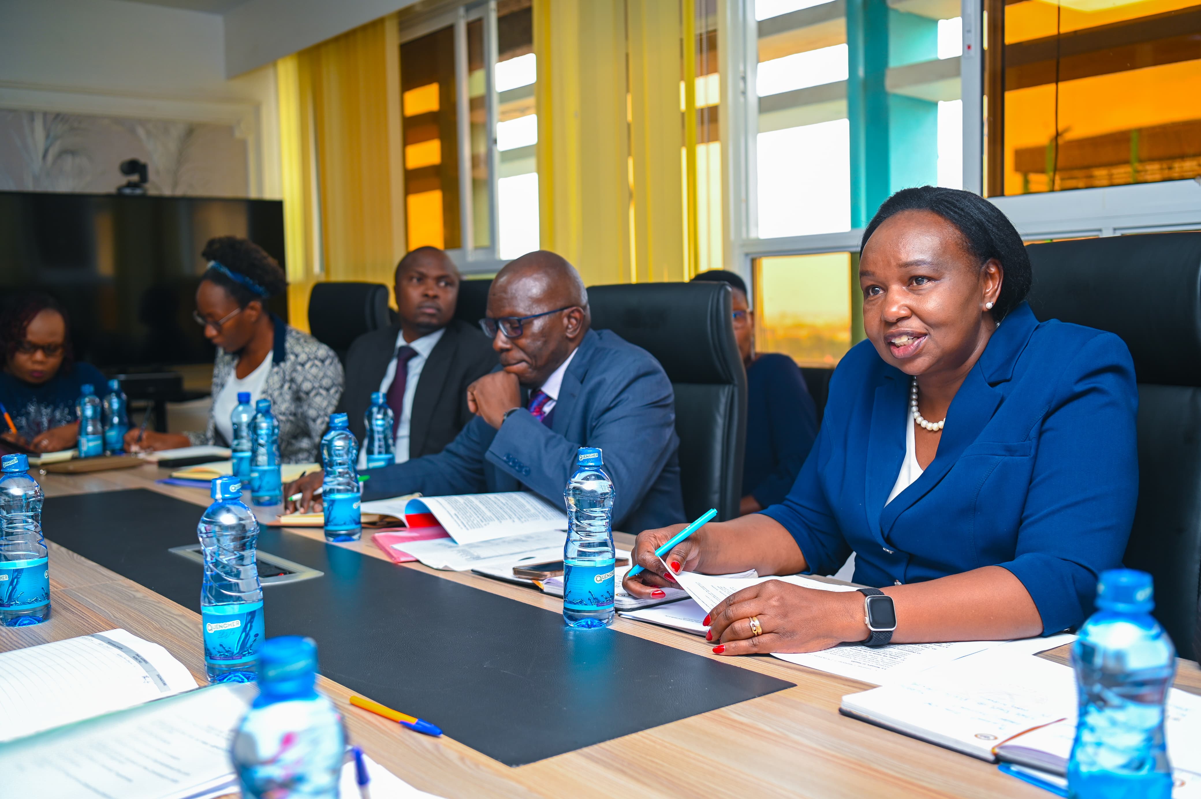 PS Muthoni Hold Consultative Meeting with Public Service Commission to Address Department's HR Challenges