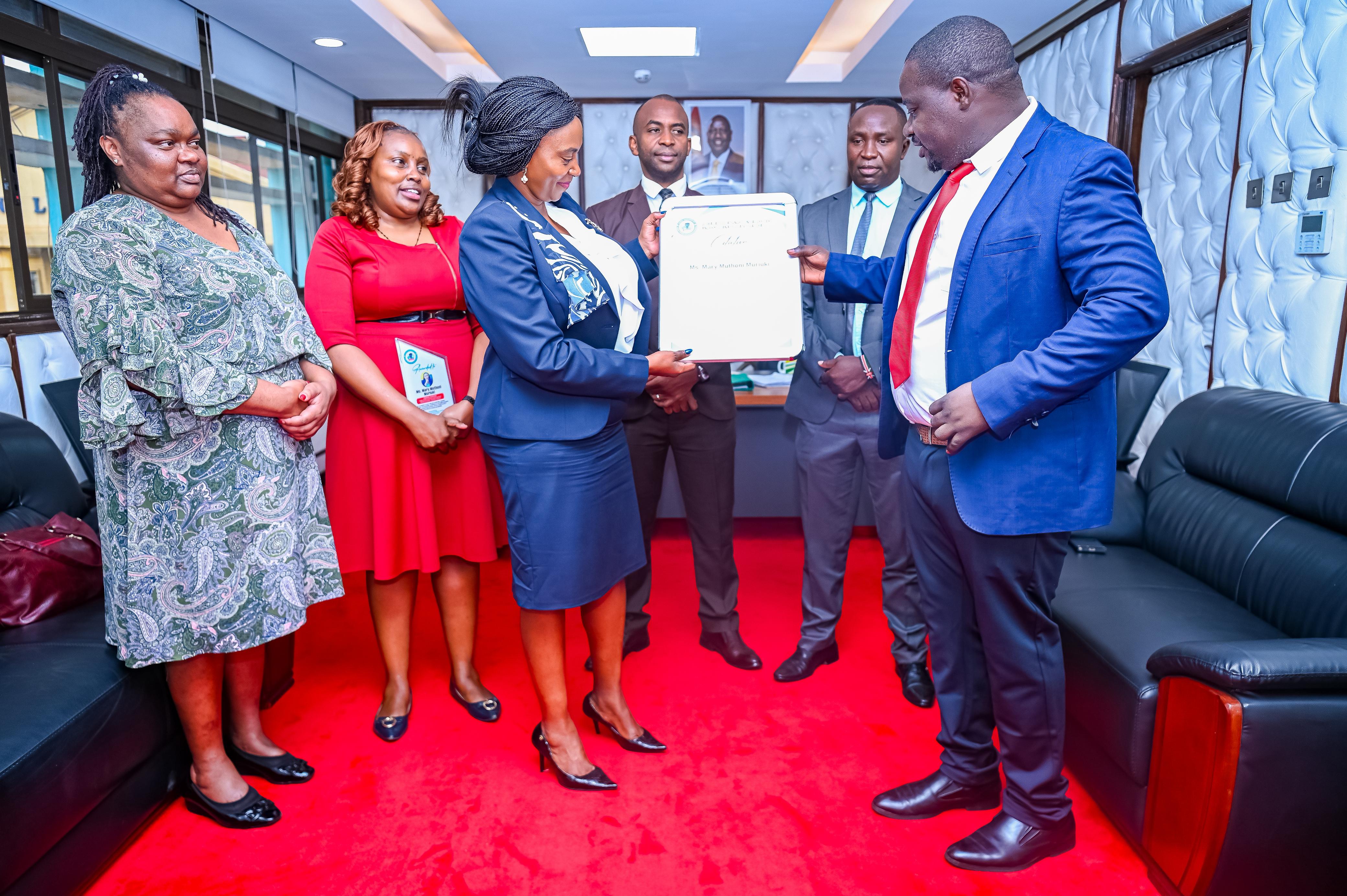 PS Mary Muthoni Honoured as Kenya’s Clinical Officers Gain UK Recognition