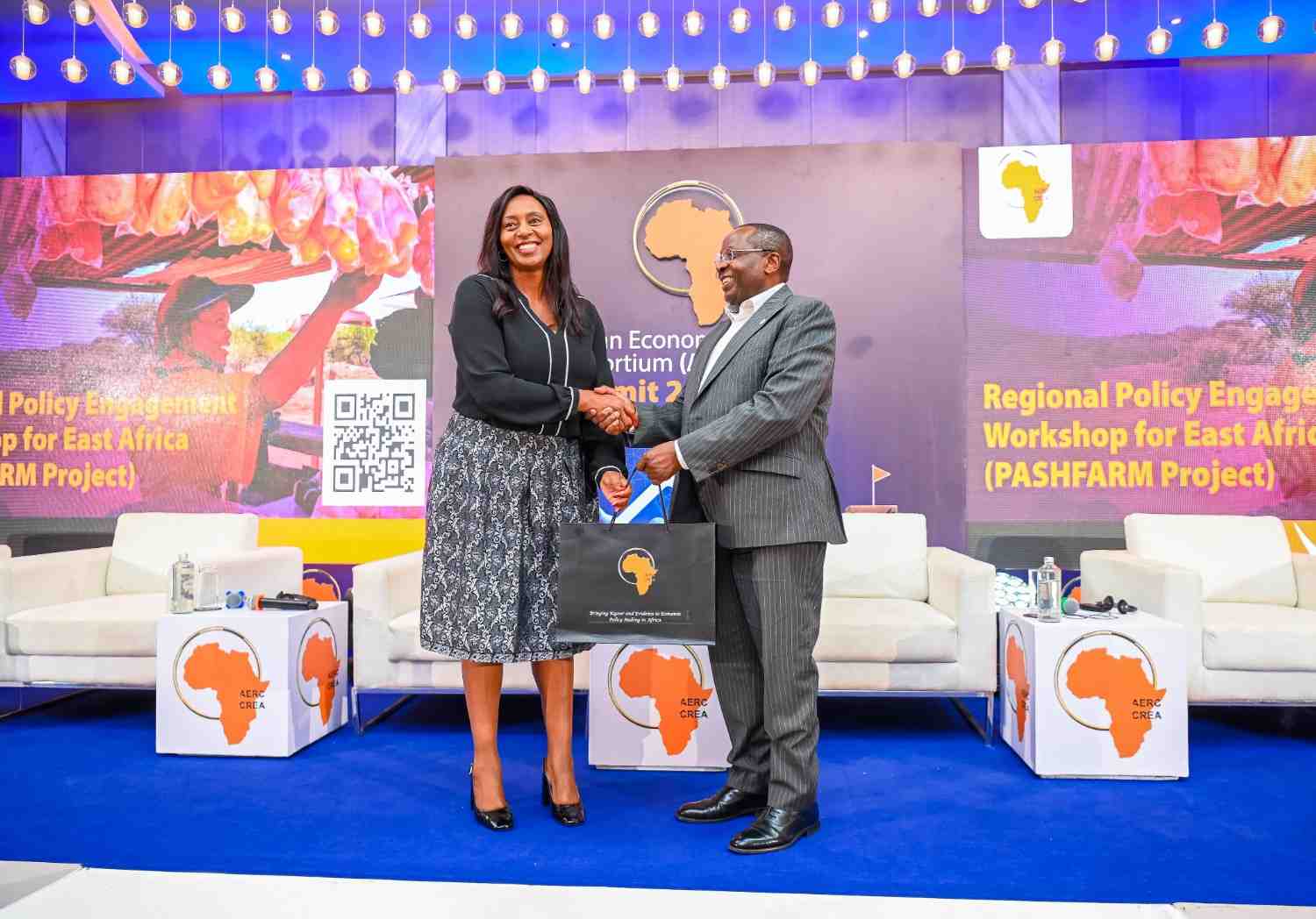 Nairobi Monday December 1, 2025 The Principal Secretary for Public Health and Professional Standards, Mary Muthoni, today joined other stakeholders during the opening of the Regional Policy Engagement Workshop on Policy Analysis for Sustainable and Healthy Foods in African Retail Markets (PASHFARM) in Nairobi.   The summit conducted under the theme, Retail Market Policies for Improved Nutrition and Health, brings together policymakers, researchers, and development partners to explore how retail food markets