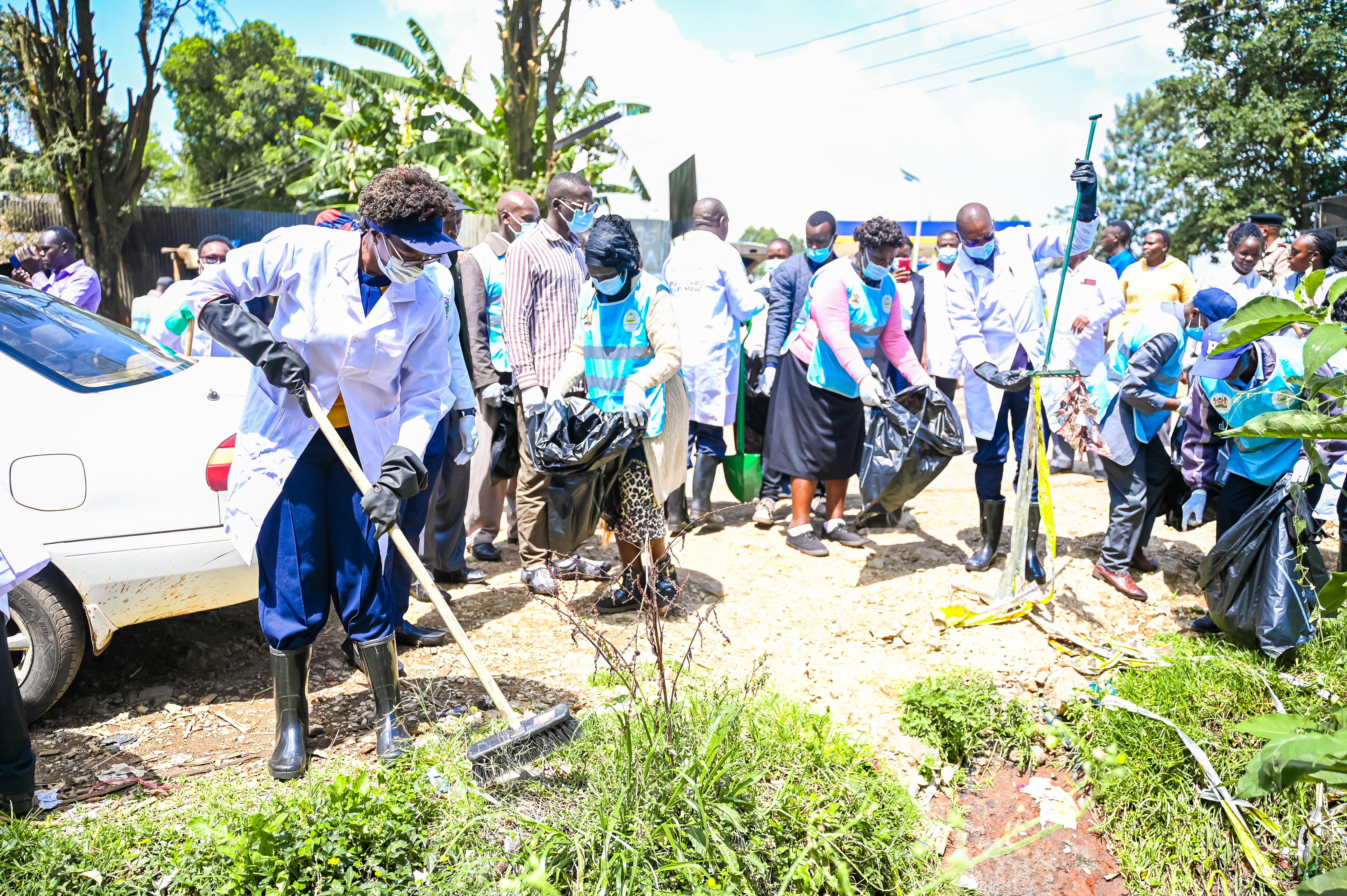 Ministry of Health Rolls Out Epuka Uchafu Program in Kericho to Boost Household Hygiene