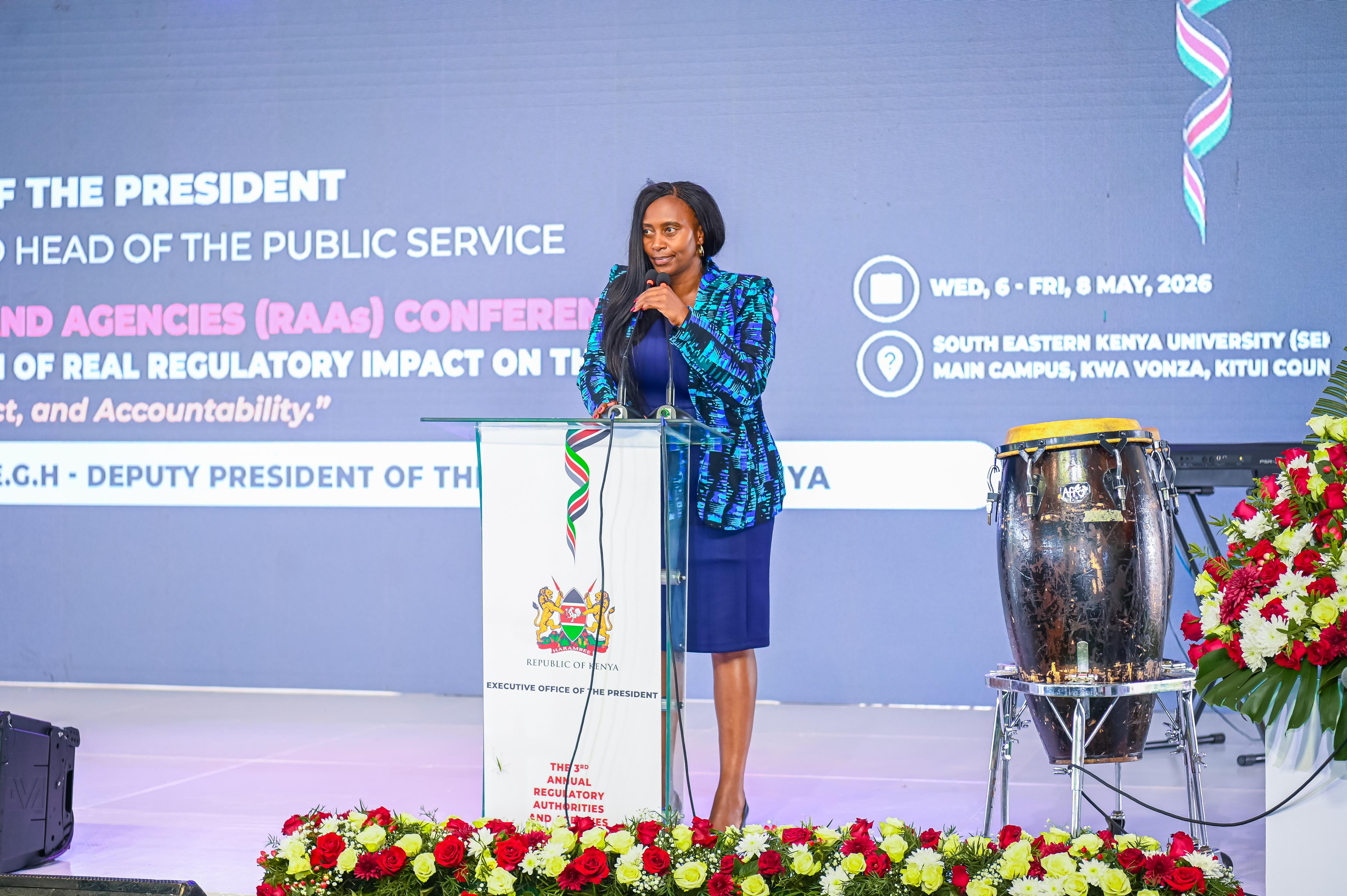 Koskei Calls for Results-Driven Regulation to Improve Public Service Delivery