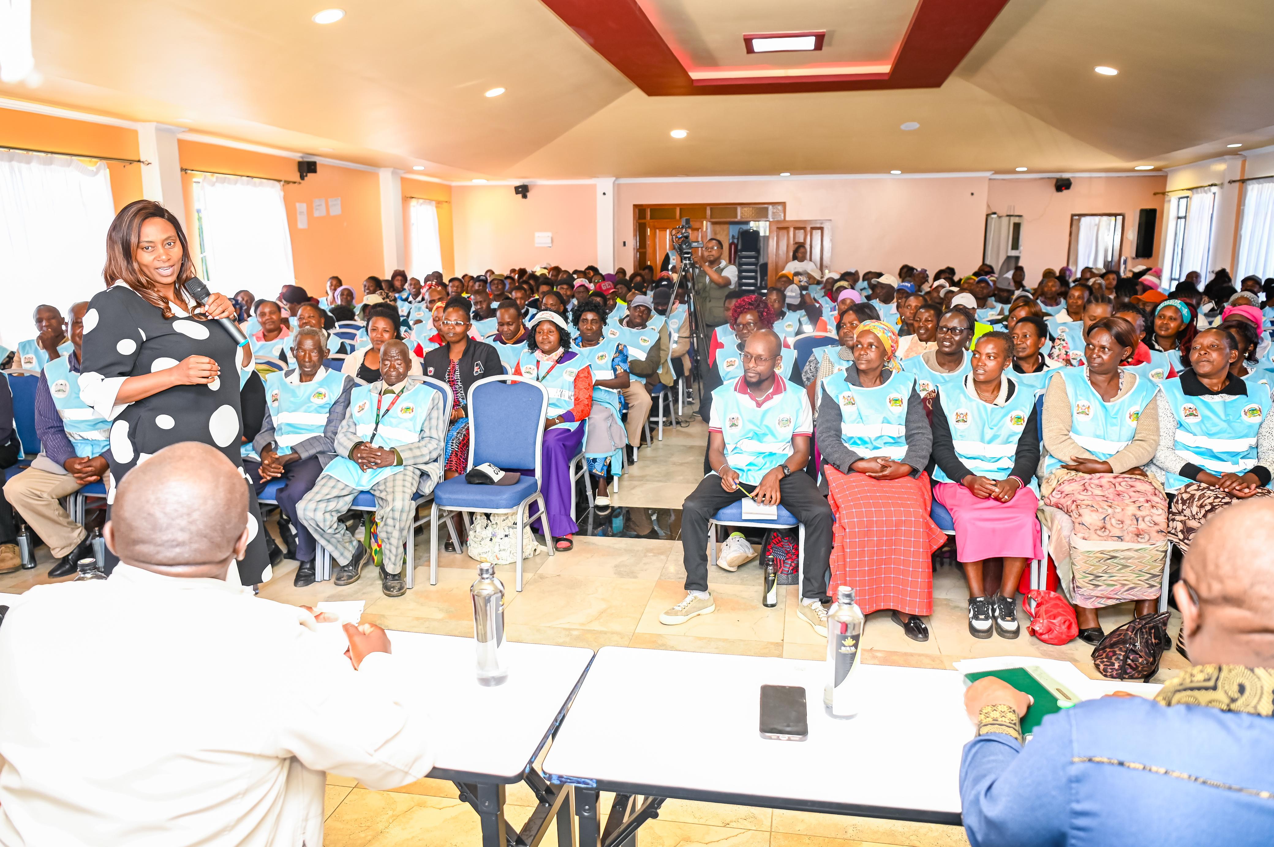 Kenya Intensifies Ebola Preparedness as PS Mary Muthoni Rallies Community Health Promoters in Nyandarua