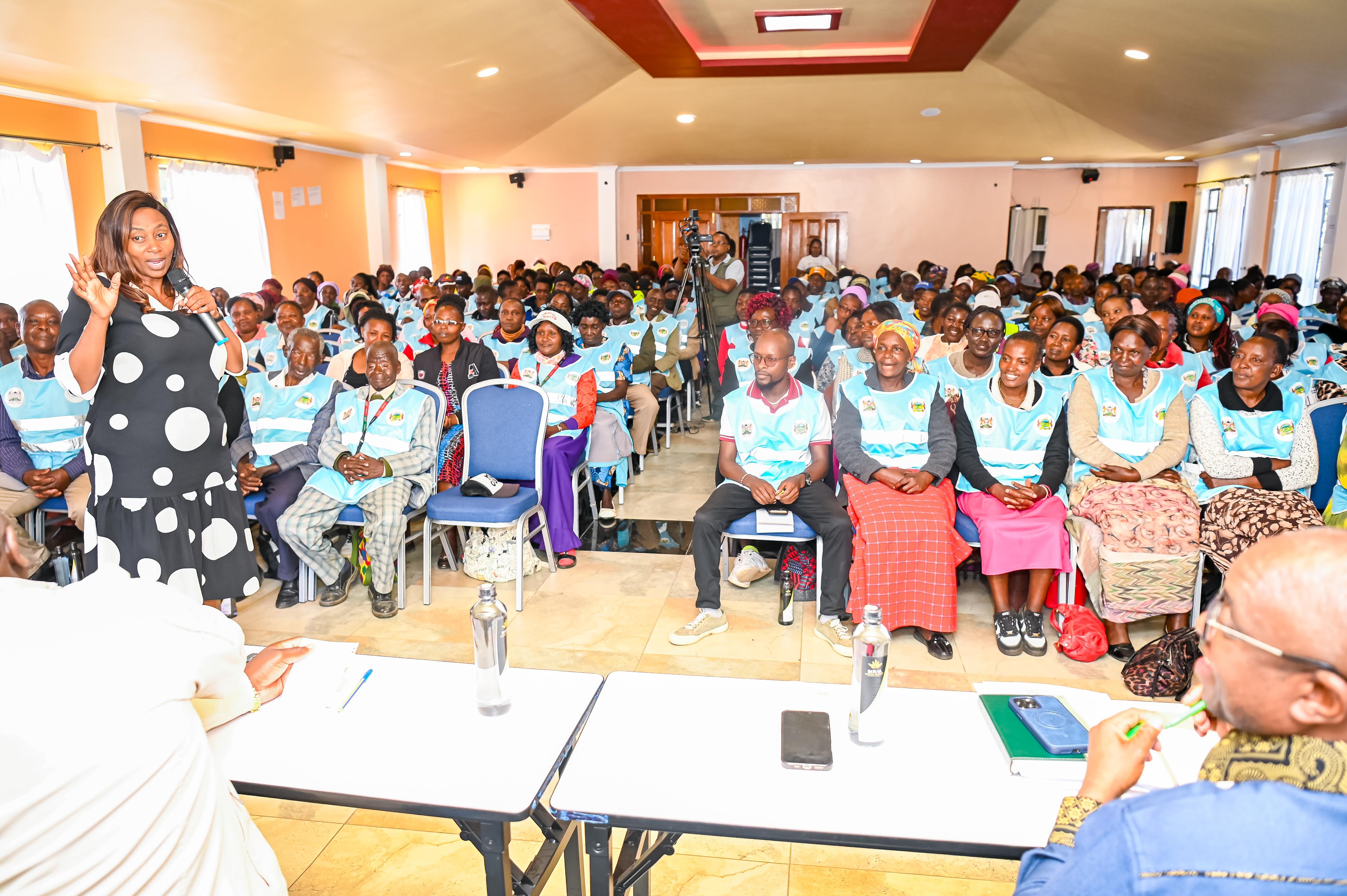 Kenya Intensifies Ebola Preparedness as PS Mary Muthoni Rallies Community Health Promoters in Nyandarua
