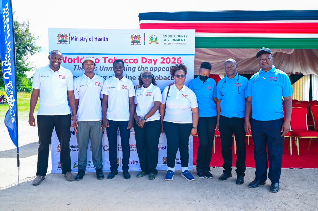 Kenya Marks World No Tobacco Day 2026 with Renewed Commitment to Protect Youth from Nicotine Addiction