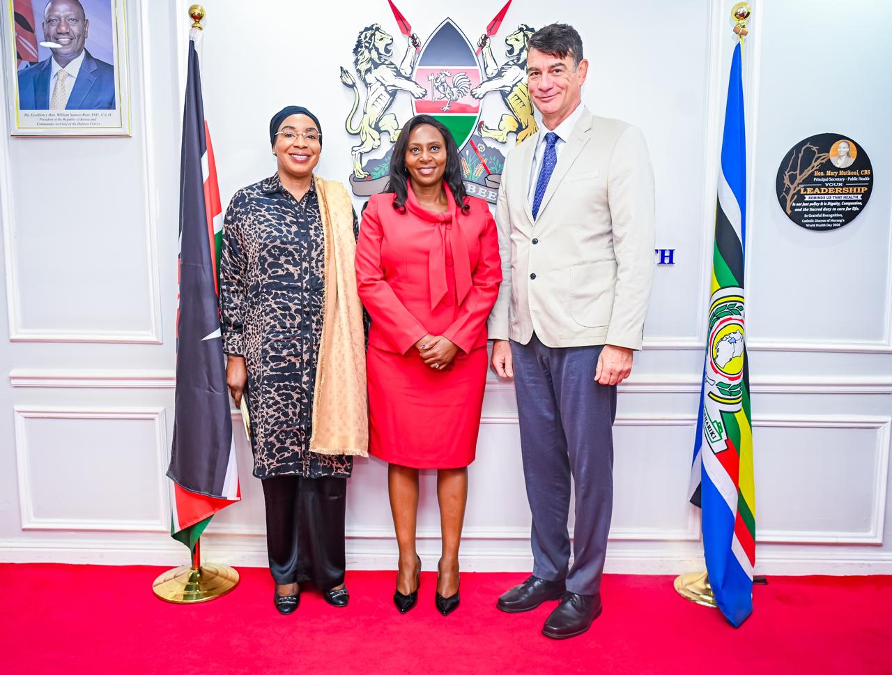 PS Muthoni hosts Global Fund Country Team to discuss ongoing collaboration 