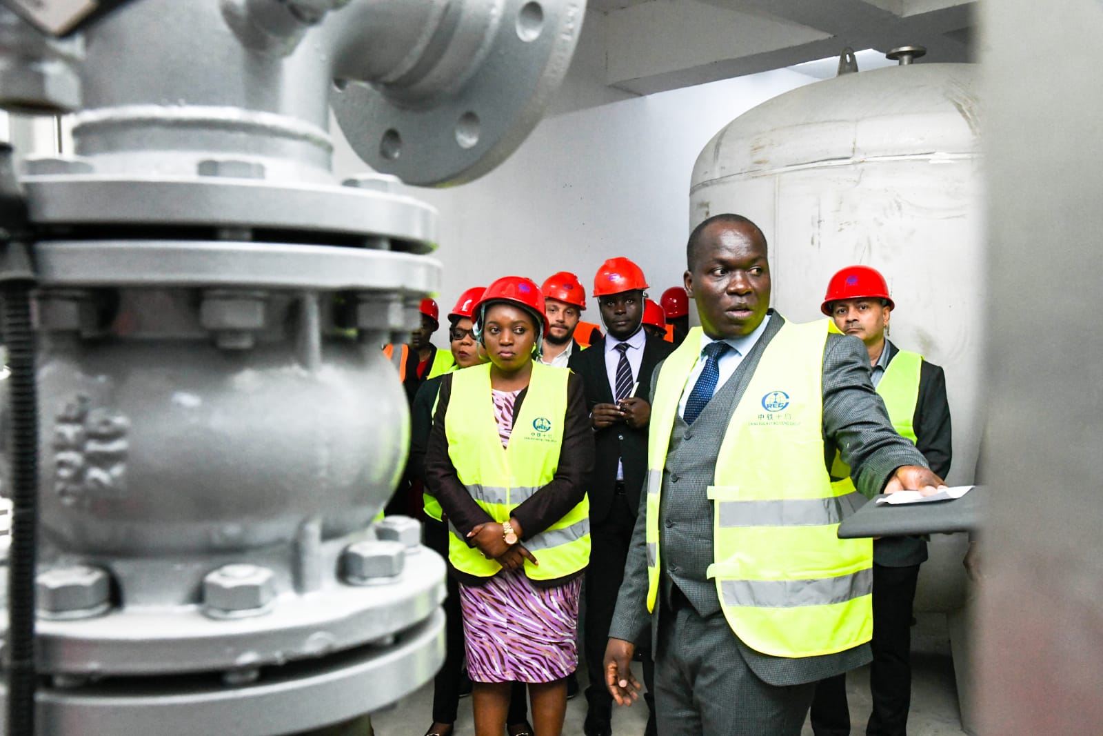 Health Cabinet Secretary Nakhumicha conducts inspection of the East African Center of Excellence for Urology and Nephrology