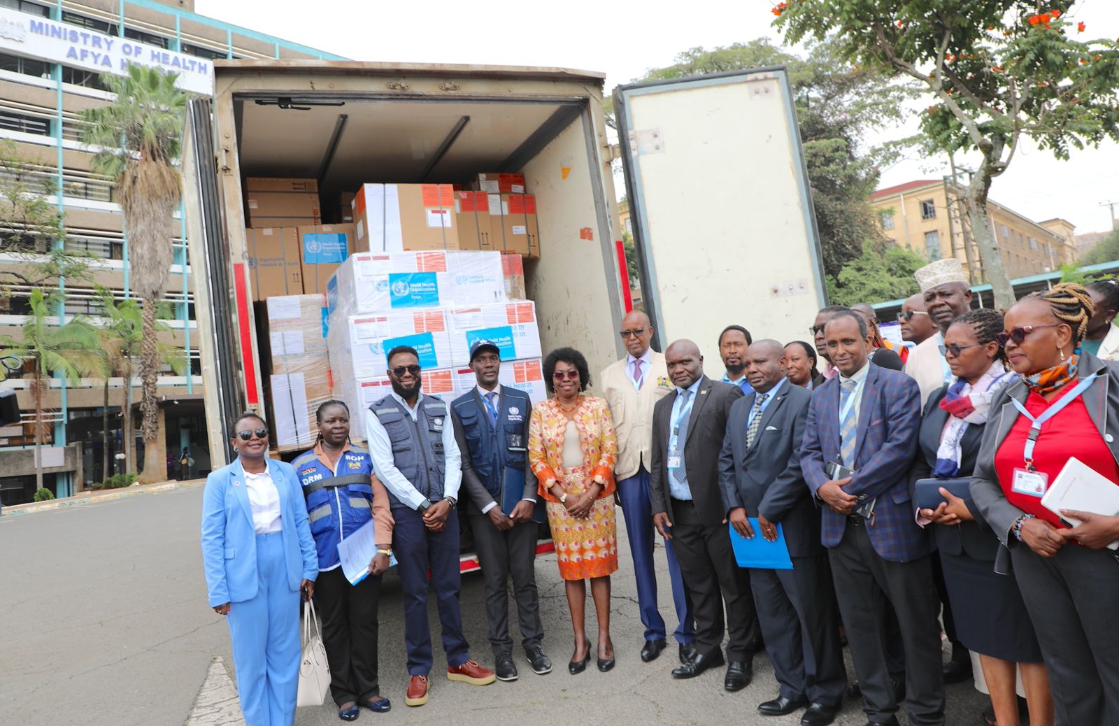 WHO Donates Emergency Health Kits to Support Kenya’s Flood Response