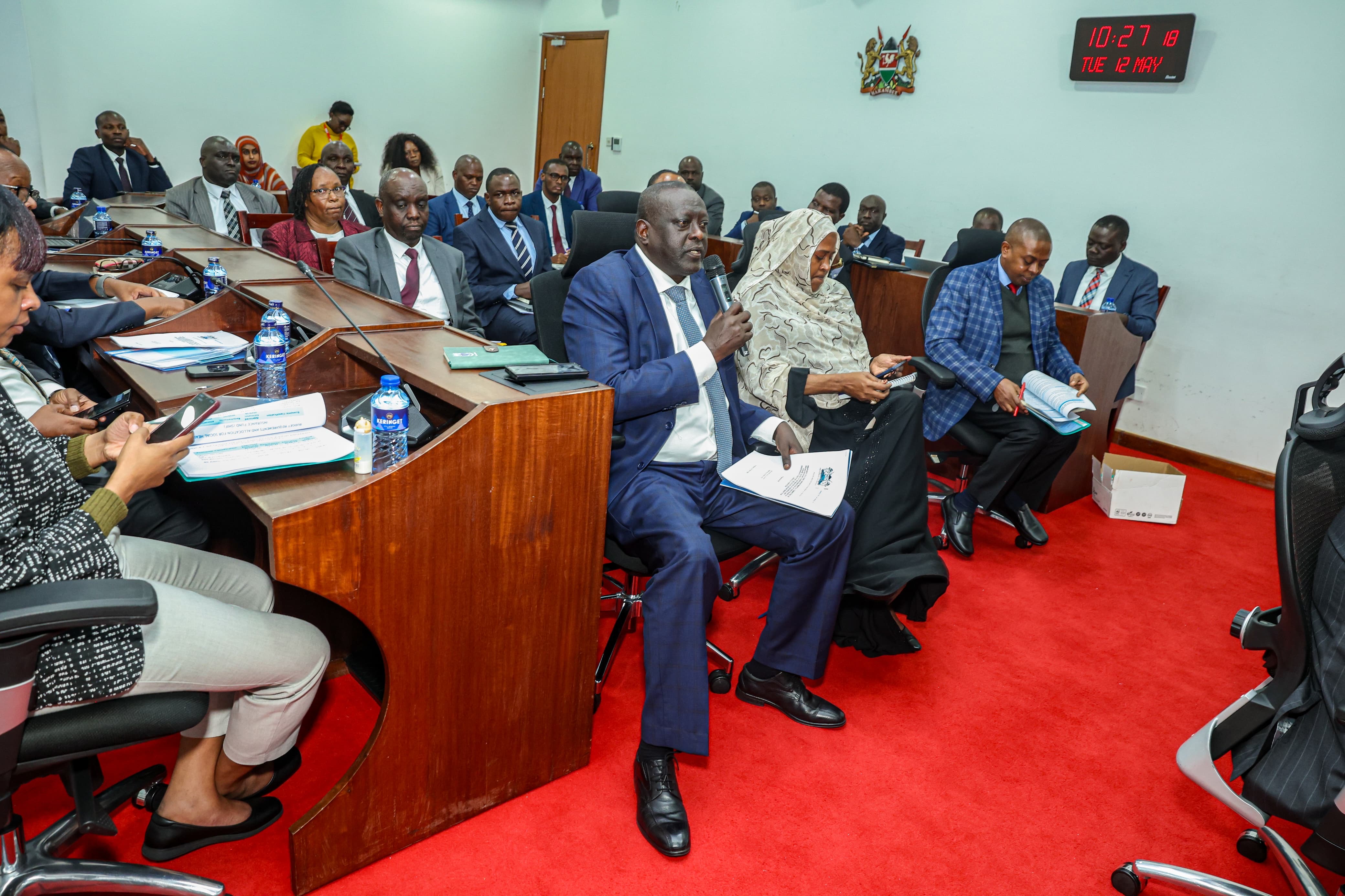 CS Duale Leads Presentation of 2026/2027 Health Budget Estimates Before Parliamentary Committee