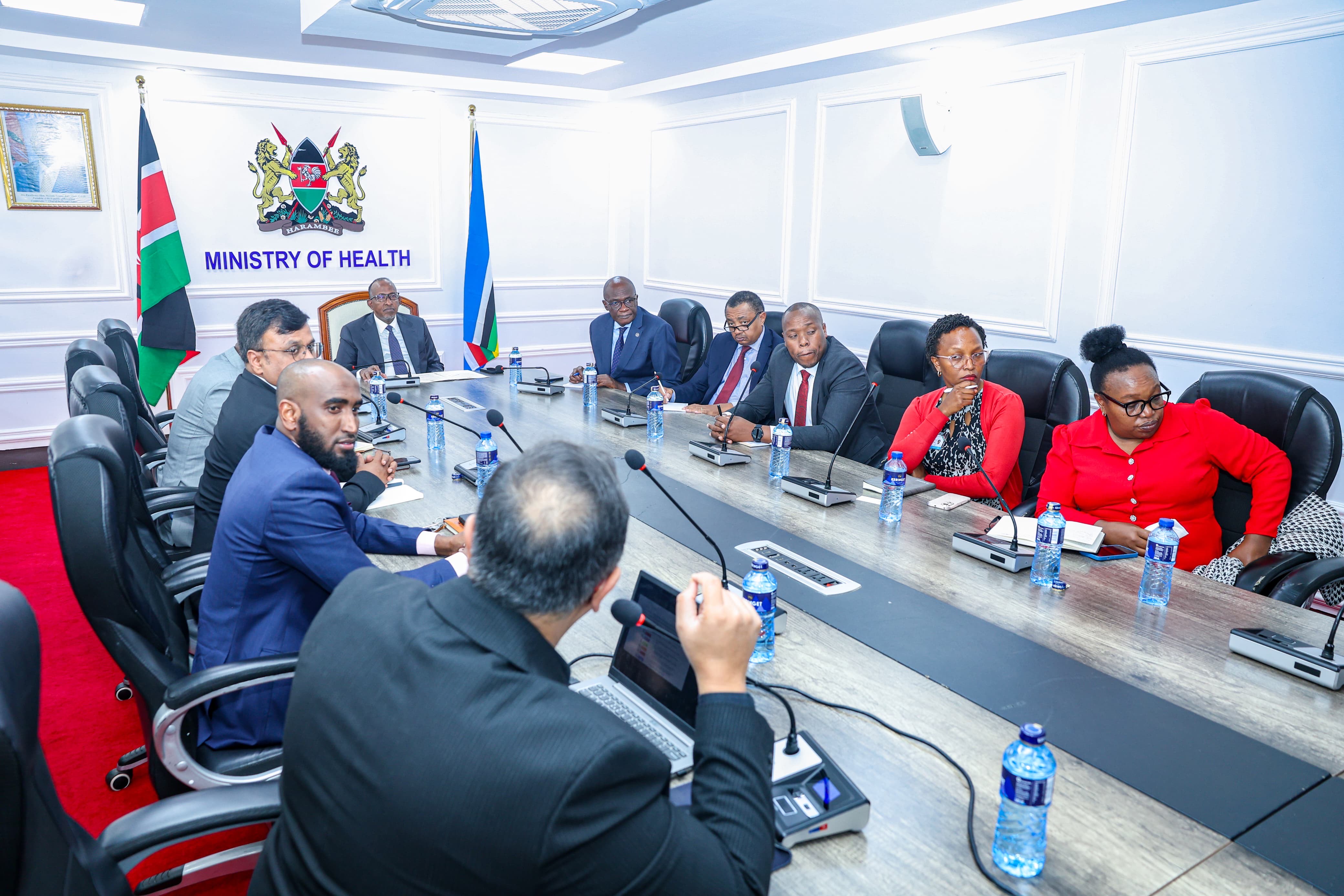 CS Duale in Strategic Meeting with Apollo Hospitals