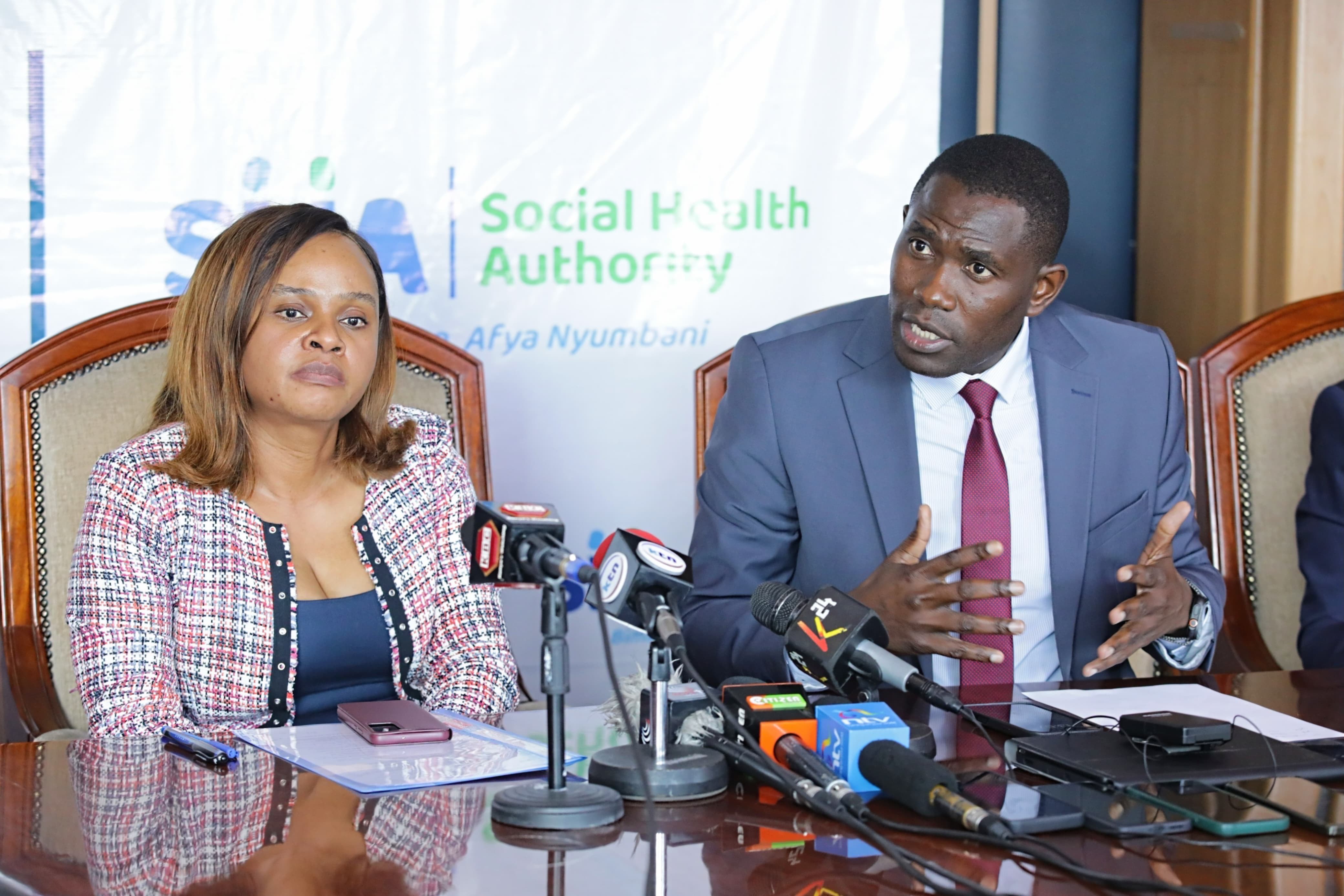 Dr. Mercy Mwangangi Takes Office as SHA CEO, PS Dr. Ouma Oluga Calls for Excellence in Service Delivery