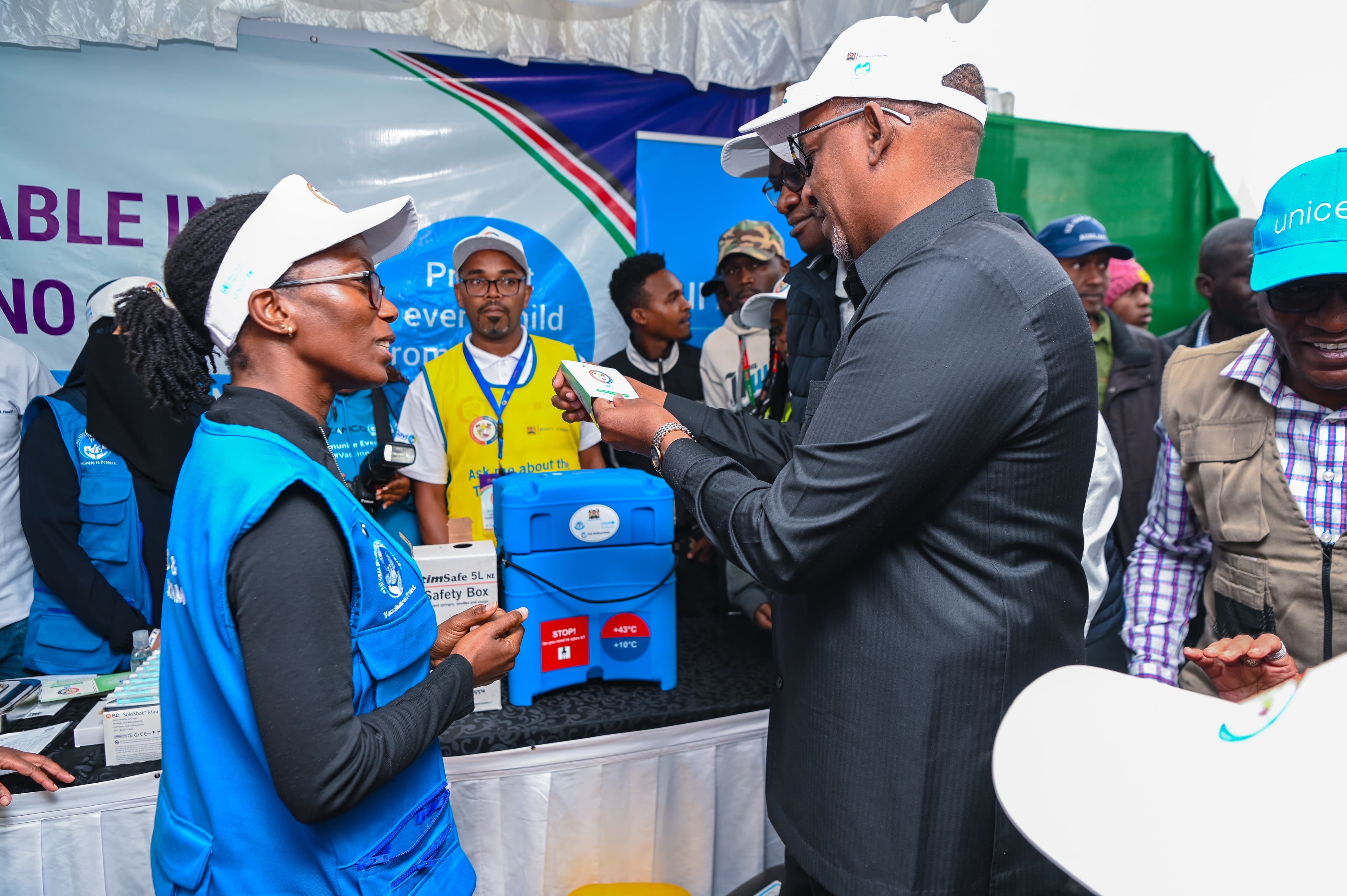 CS Duale Launches Nationwide Measles-Rubella and Typhoid Vaccine Campaign to Strengthen Child Immunization