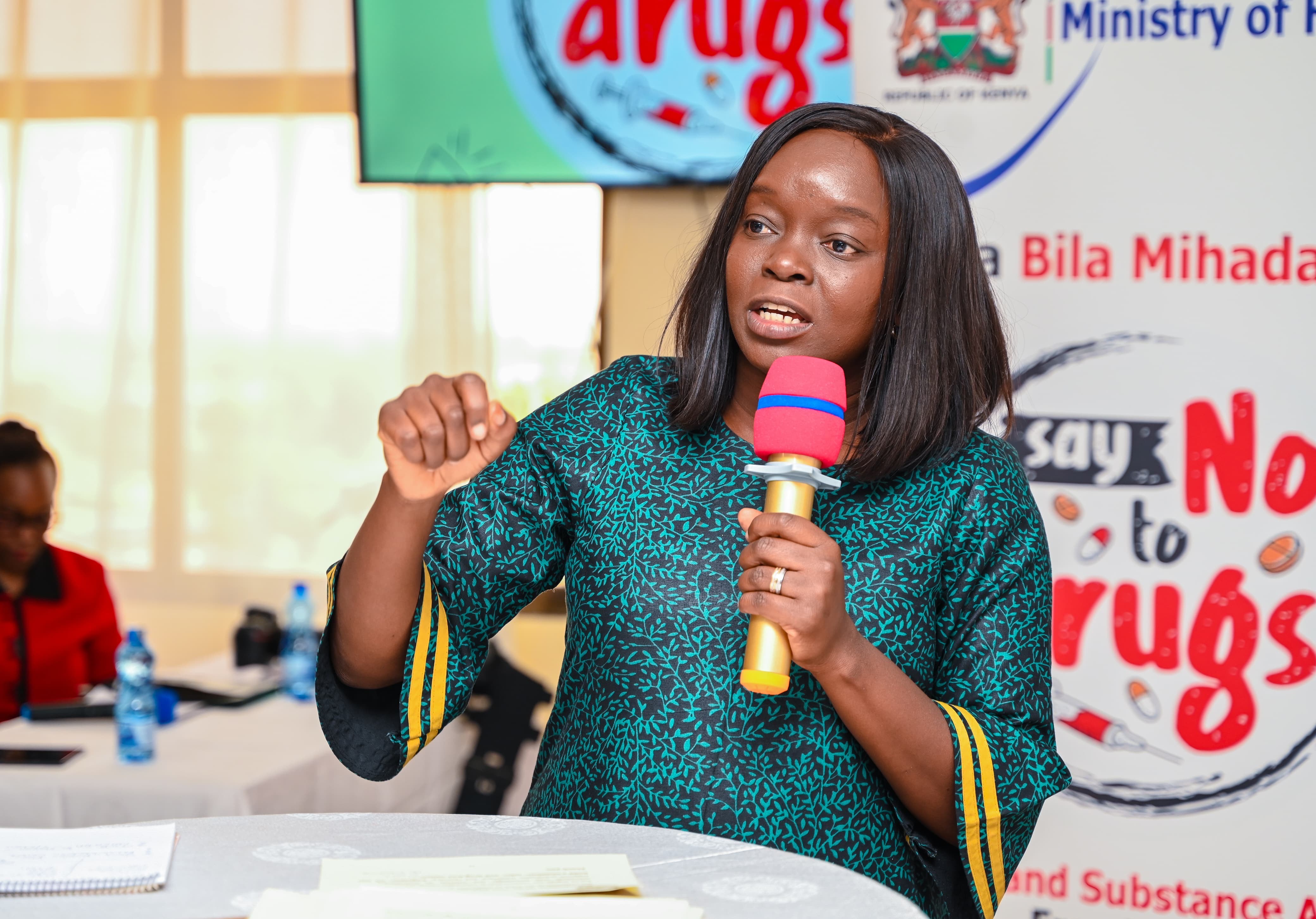 CS Health Leads Public Awareness Campaign on Tobacco and Substance Abuse in Laikipia County
