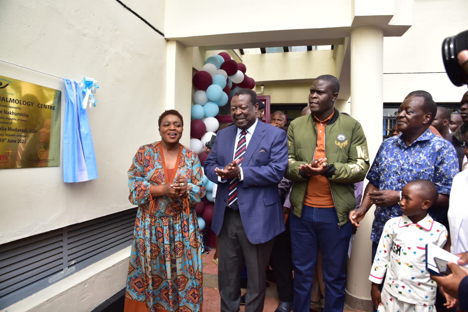 The grand ceremony was graced by the Prime Cabinet Secretary H.E Musalia Mudavadi and Cabinet Secretary for Health Nakhumicha S. Wafula