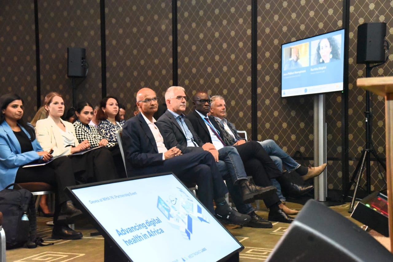 Dr. Patrick Amoth together with other Delegates