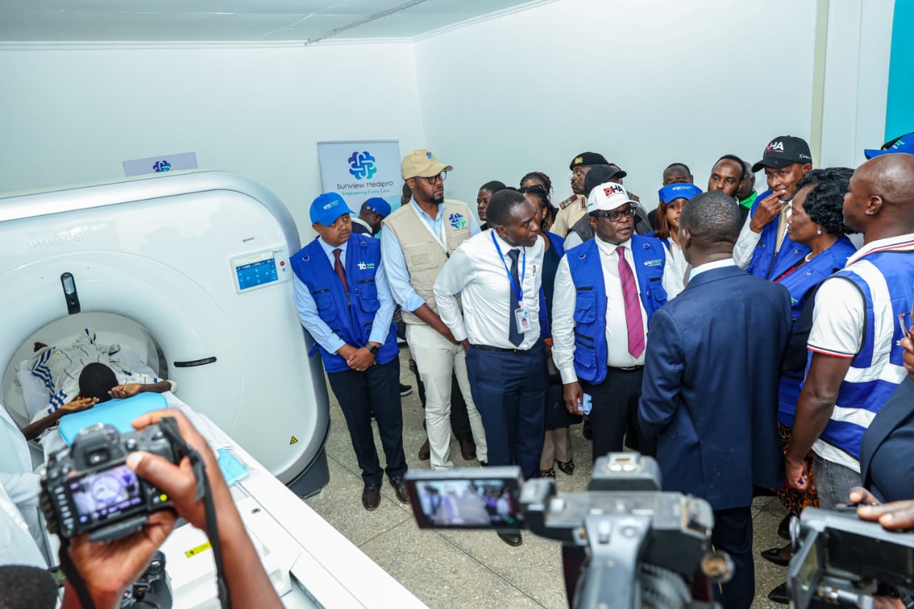 CS Duale Unveils New CT Scan Centre in Bungoma to Expand Access to Advanced Diagonistics
