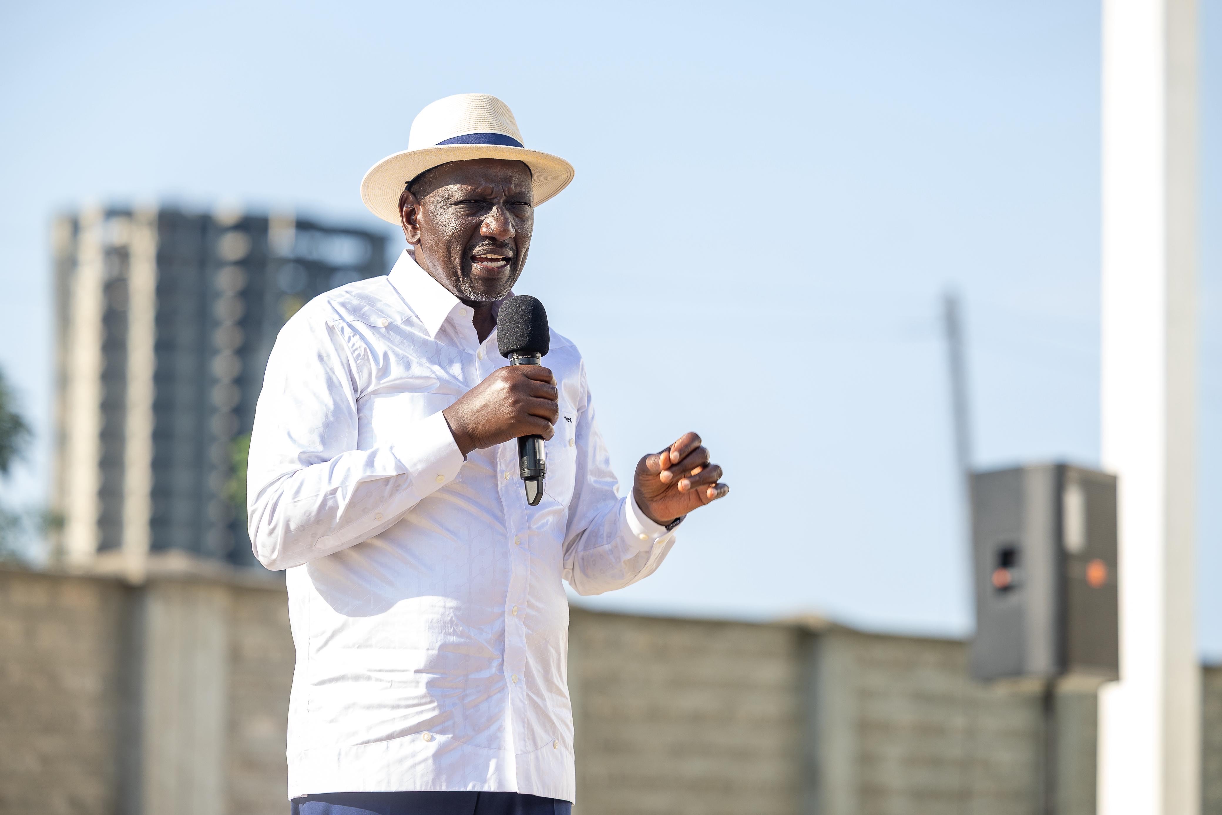 PS Dr. Ouma Oluga Joins H.E. President Ruto in Confirming 320 Health Staff in Mombasa