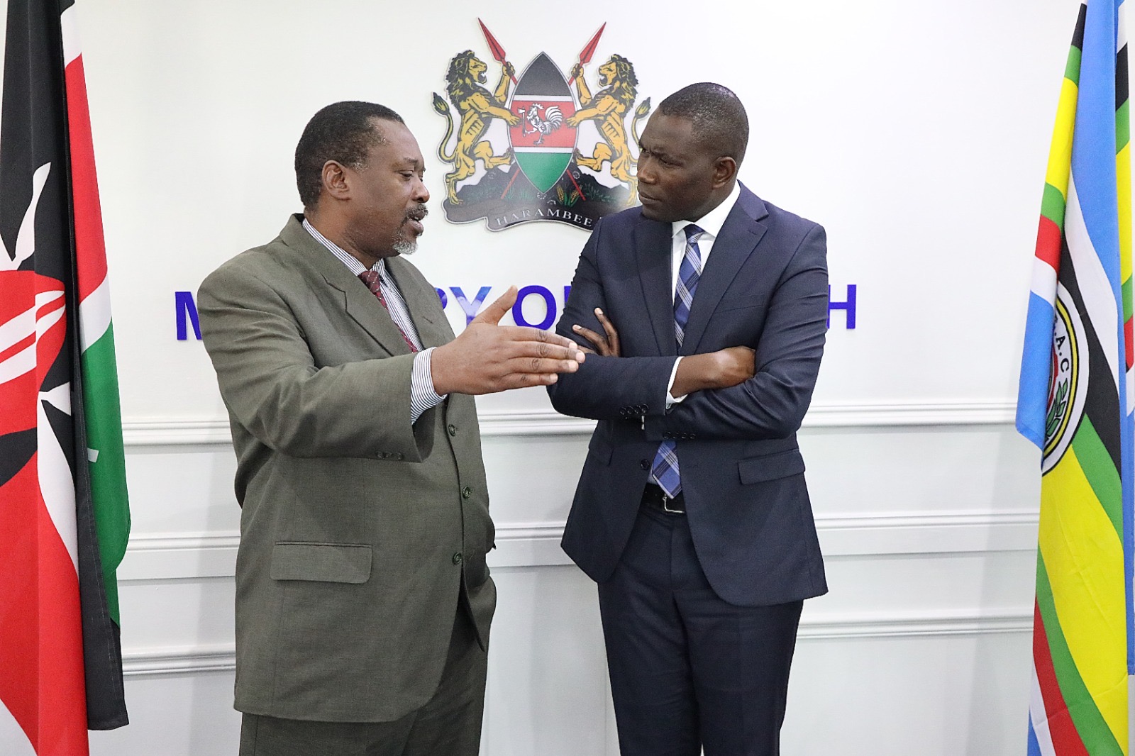 Dr. Ouma Oluga Hosts KCB Bank Delegation to Discuss Strategic Collaboration in Healthcare Financing