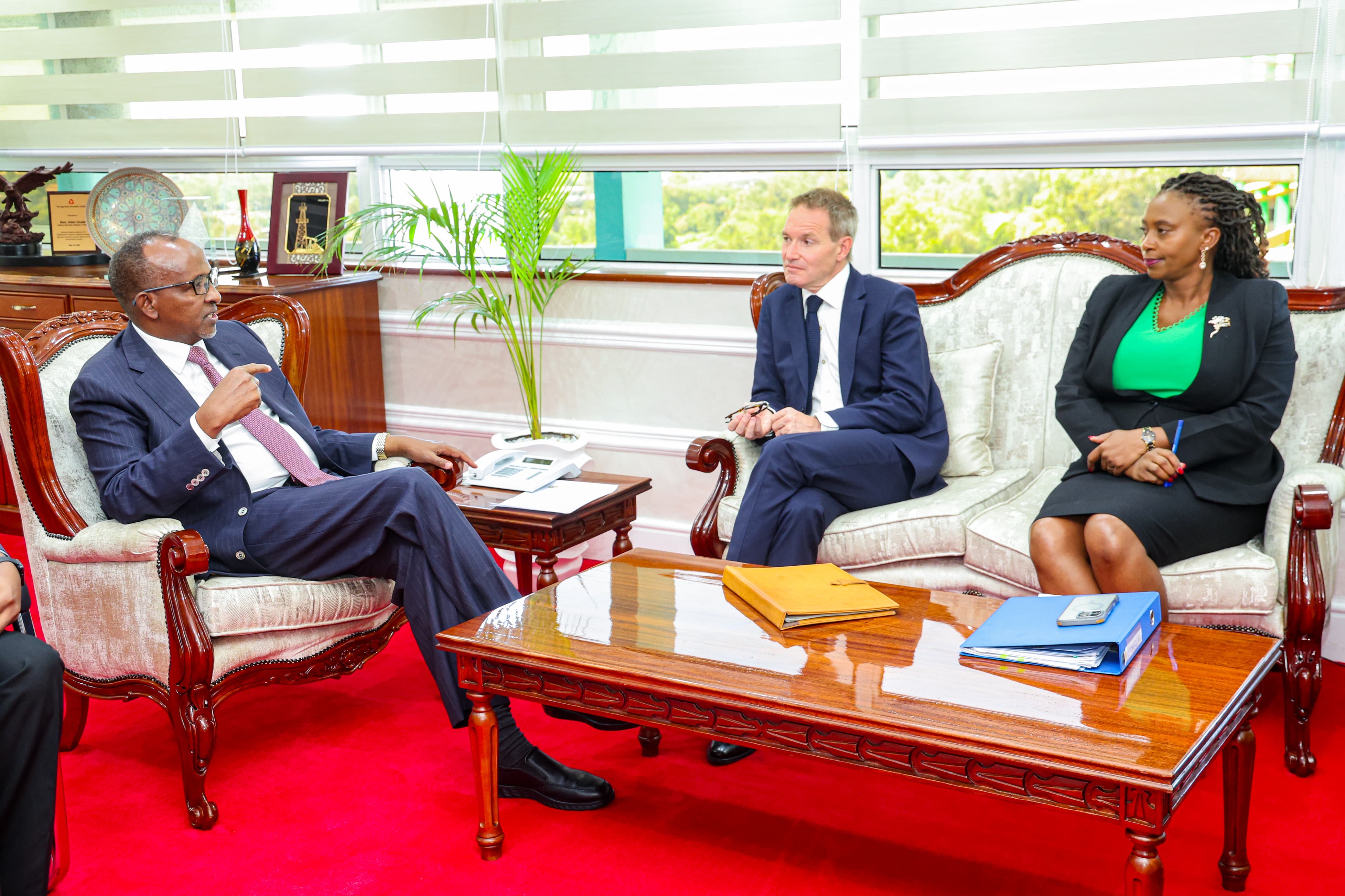 Health CS Duale, UK High Commissioner Wigan Discuss Strengthening Health Collaboration