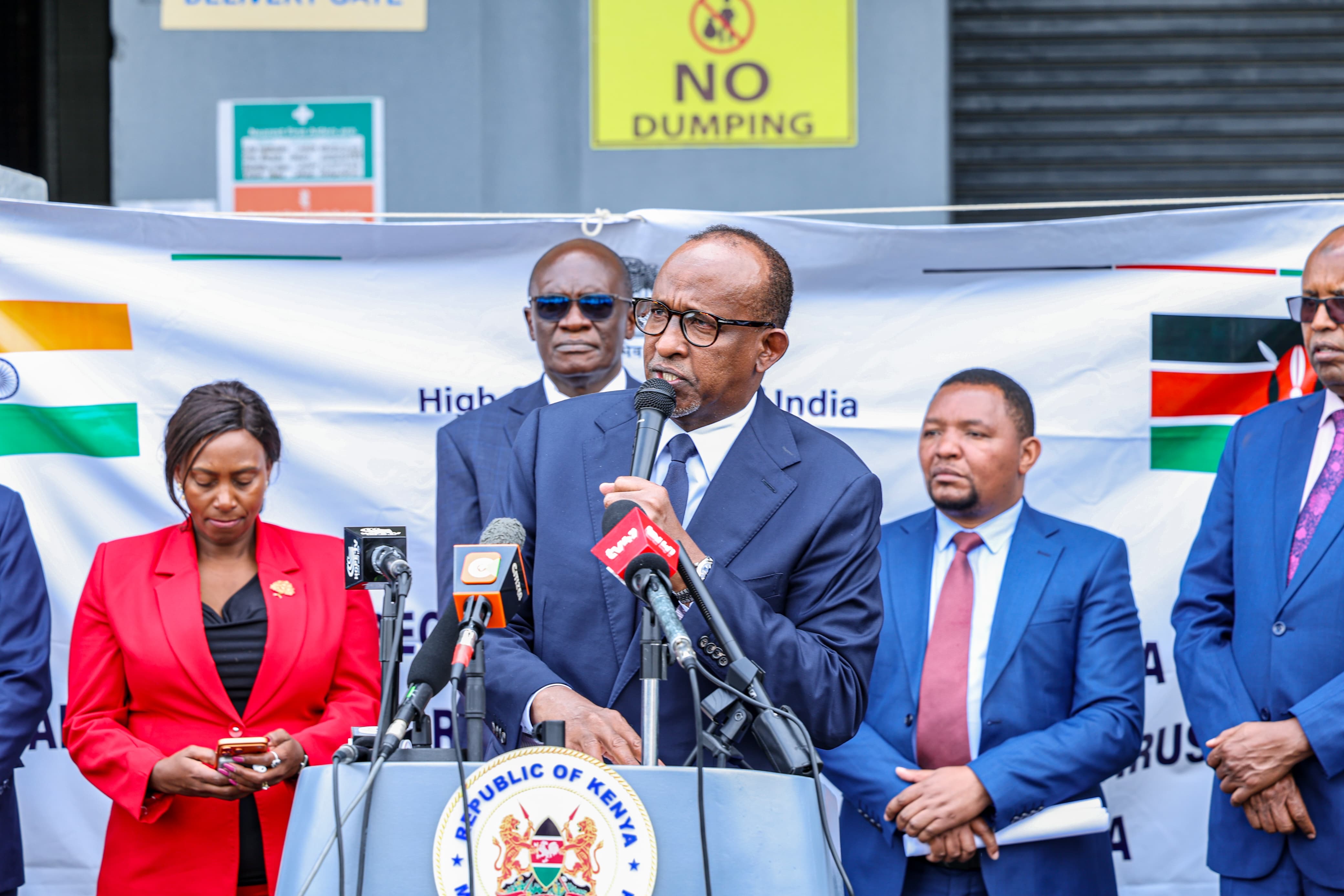 India Donates Ebola Preparedness Supplies to Strengthen Kenya’s Health Security