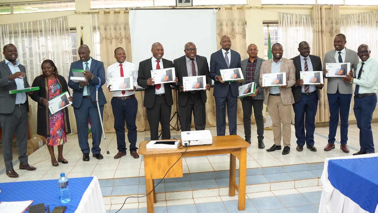 PS Harry Kimtai Leads Launch and Presentation of Digitization Devices in Embu County