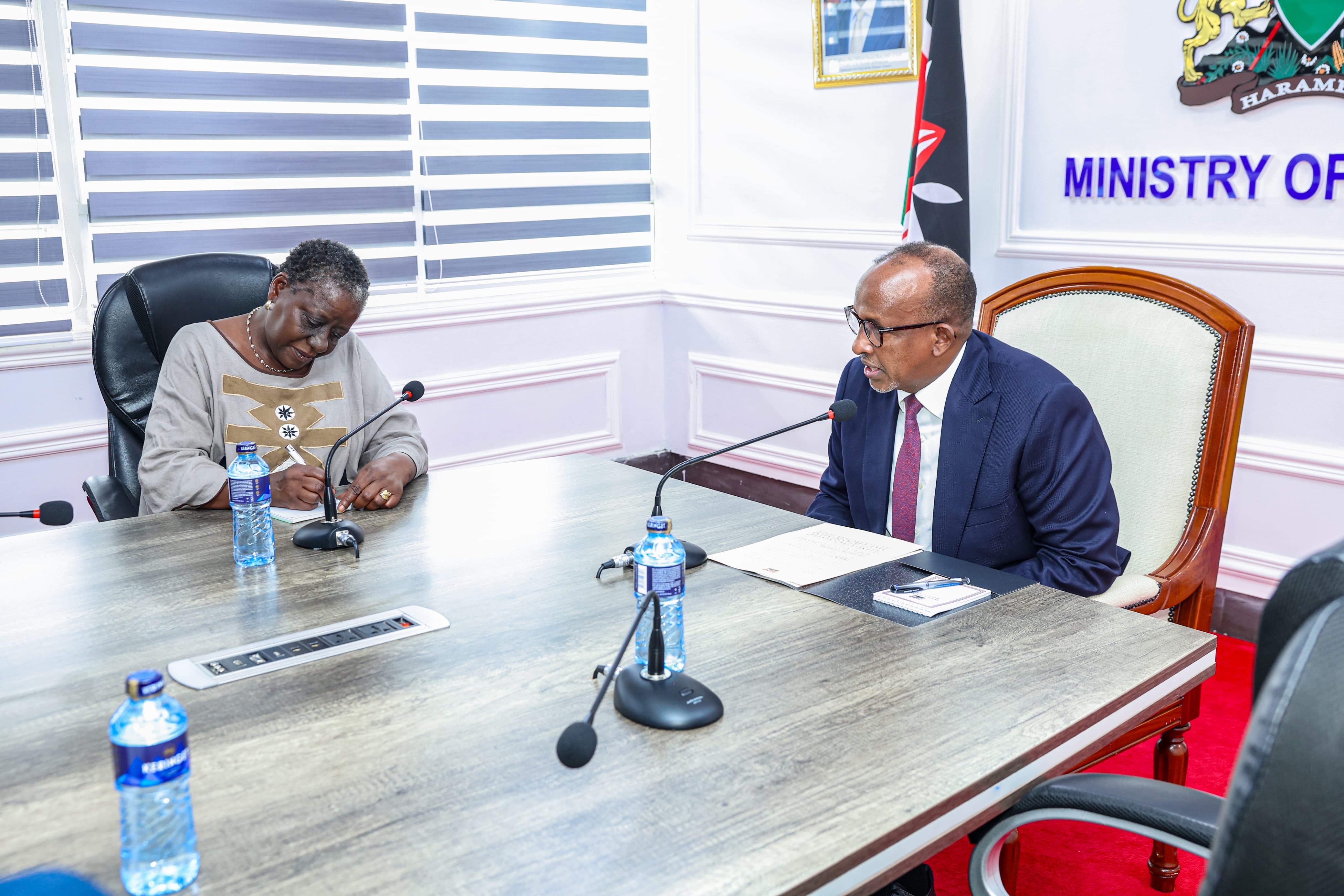 Kenya, Global Fund Discuss Future Health Partnership