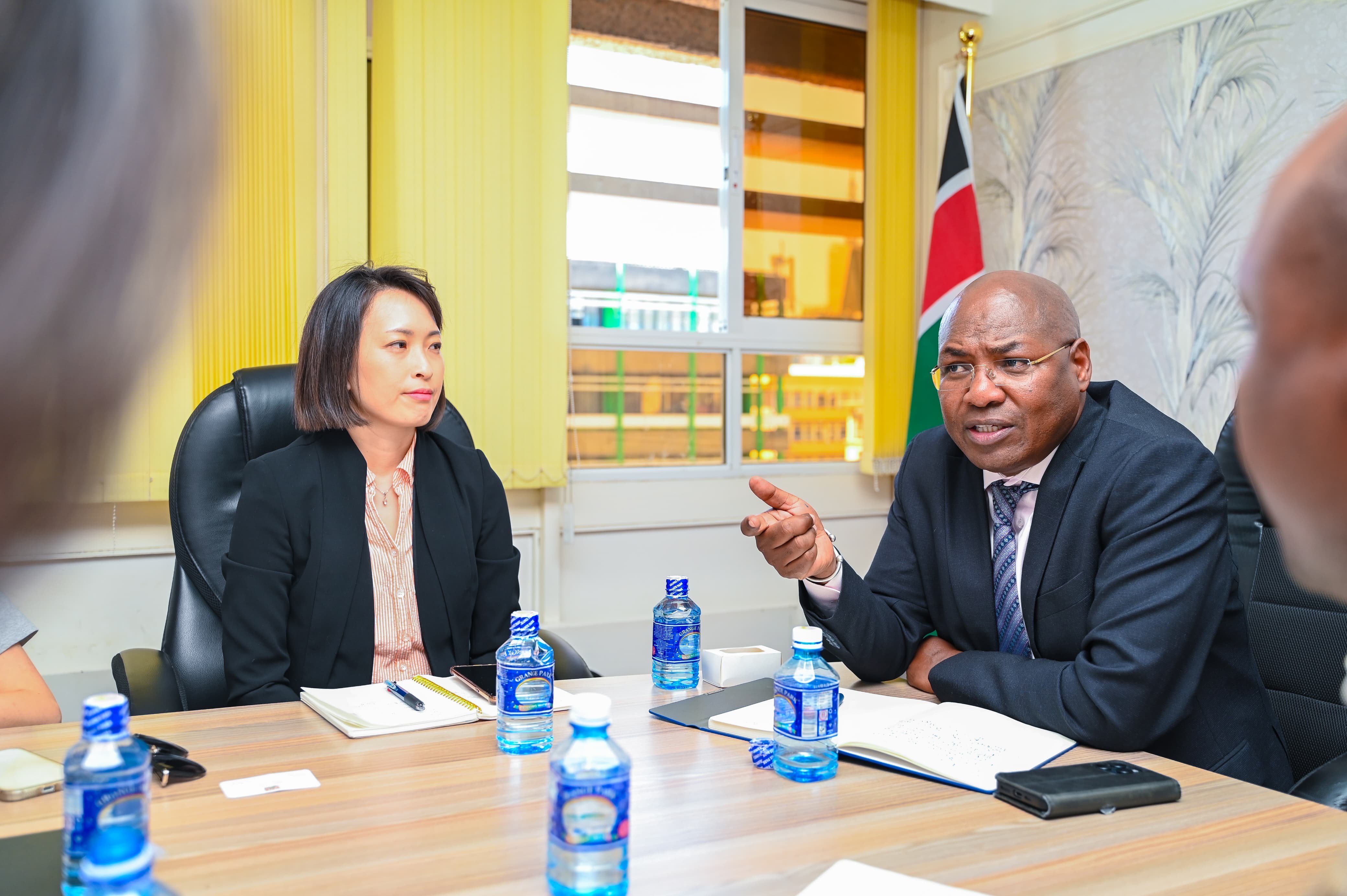 Ps Harry Kimtai Engages Kajiado Cec And Koica Delegation On Kitengela Maternal Health Project