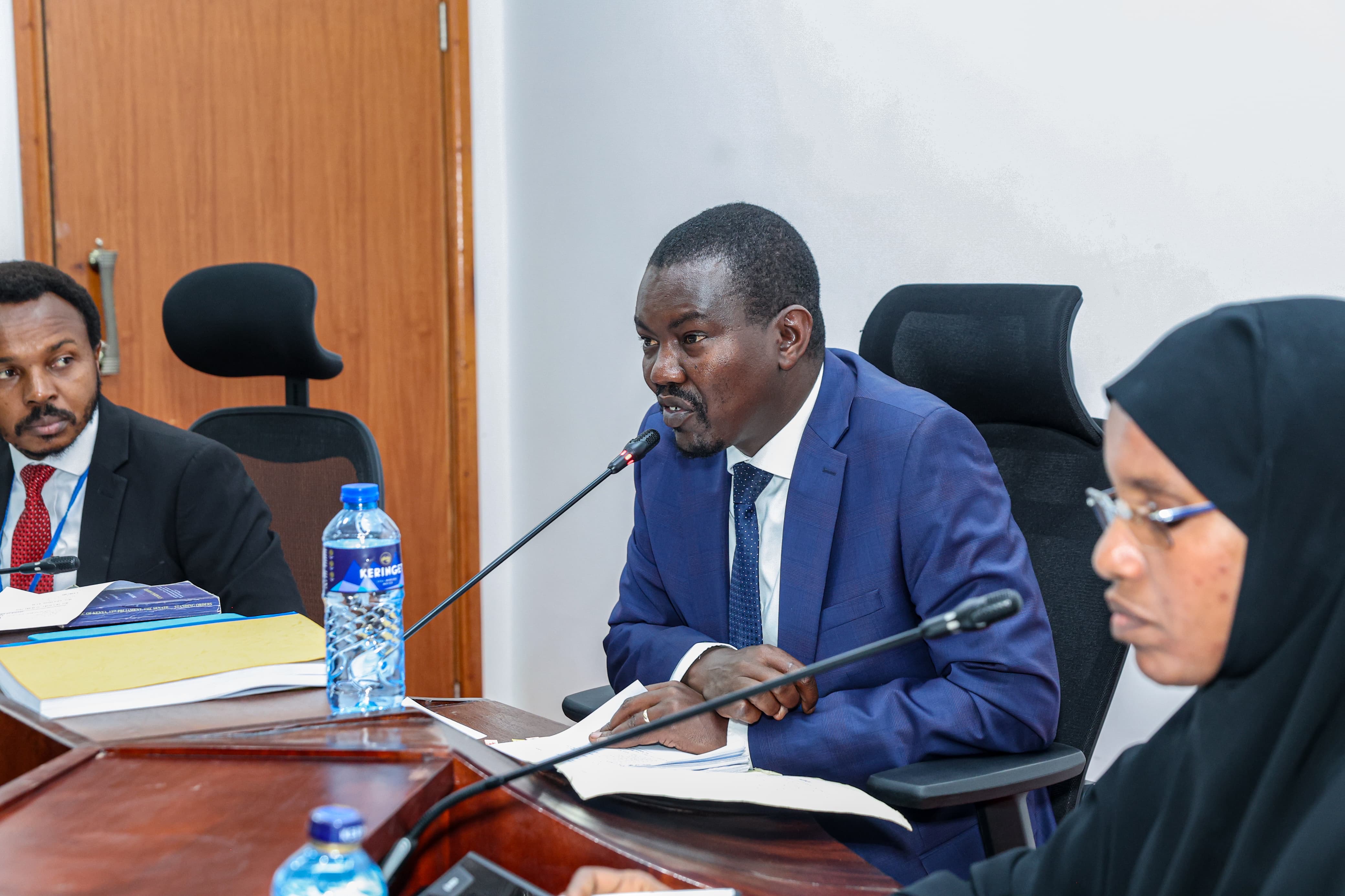 Duale Addresses Senate on Organ Transplant Oversight and Blood Safety Claims