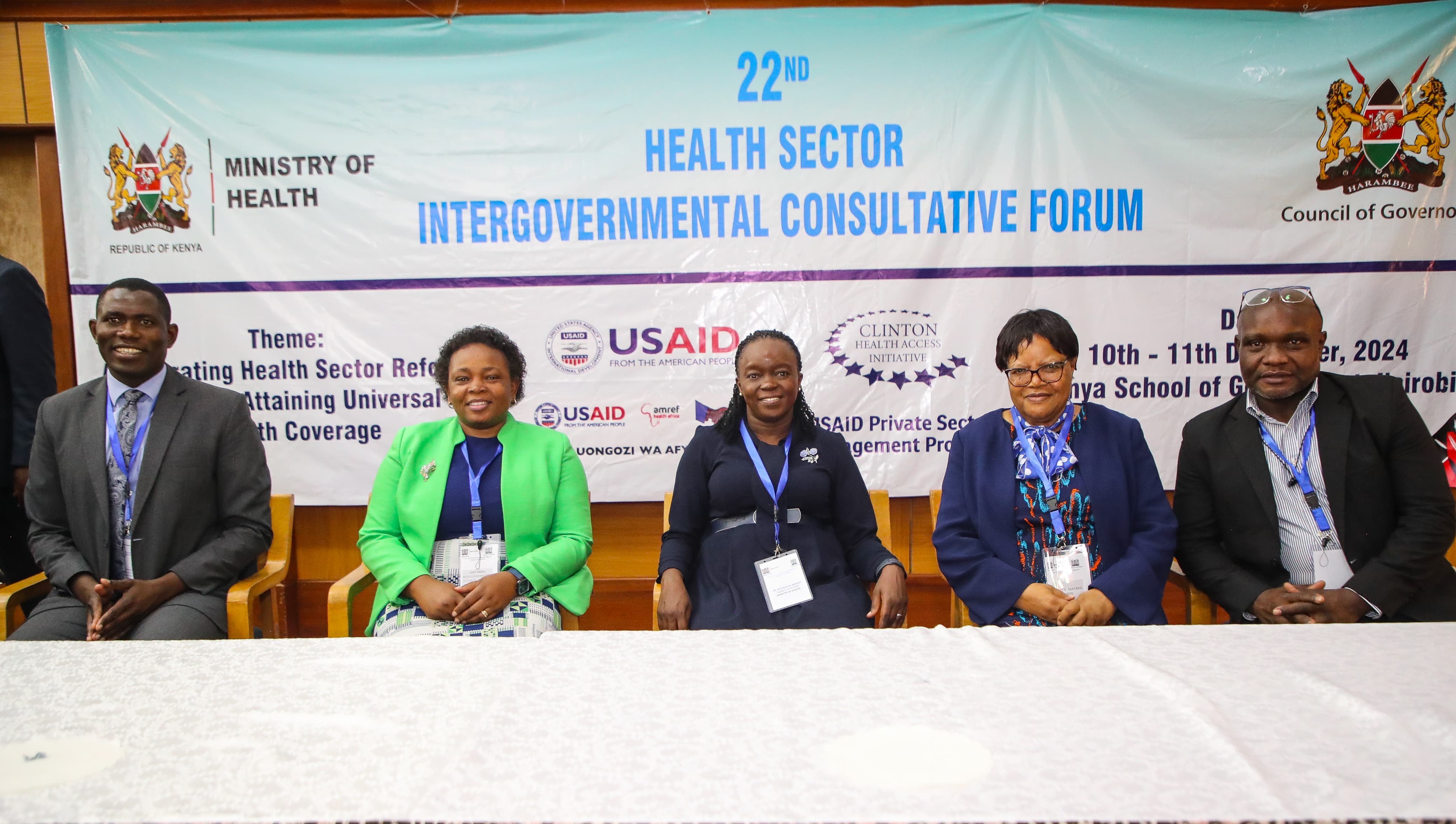 Health Sector Leaders Conclude 22nd Intergovernmental Consultative Forum