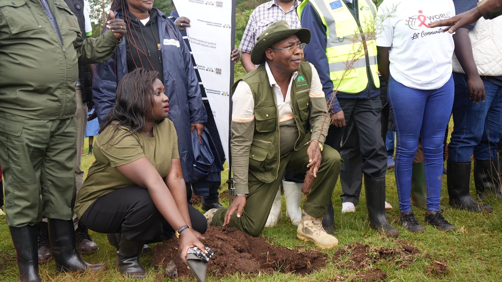 PS Kimtai Leads National Tree Planting Day Activity in Elgeyo Marakwet
