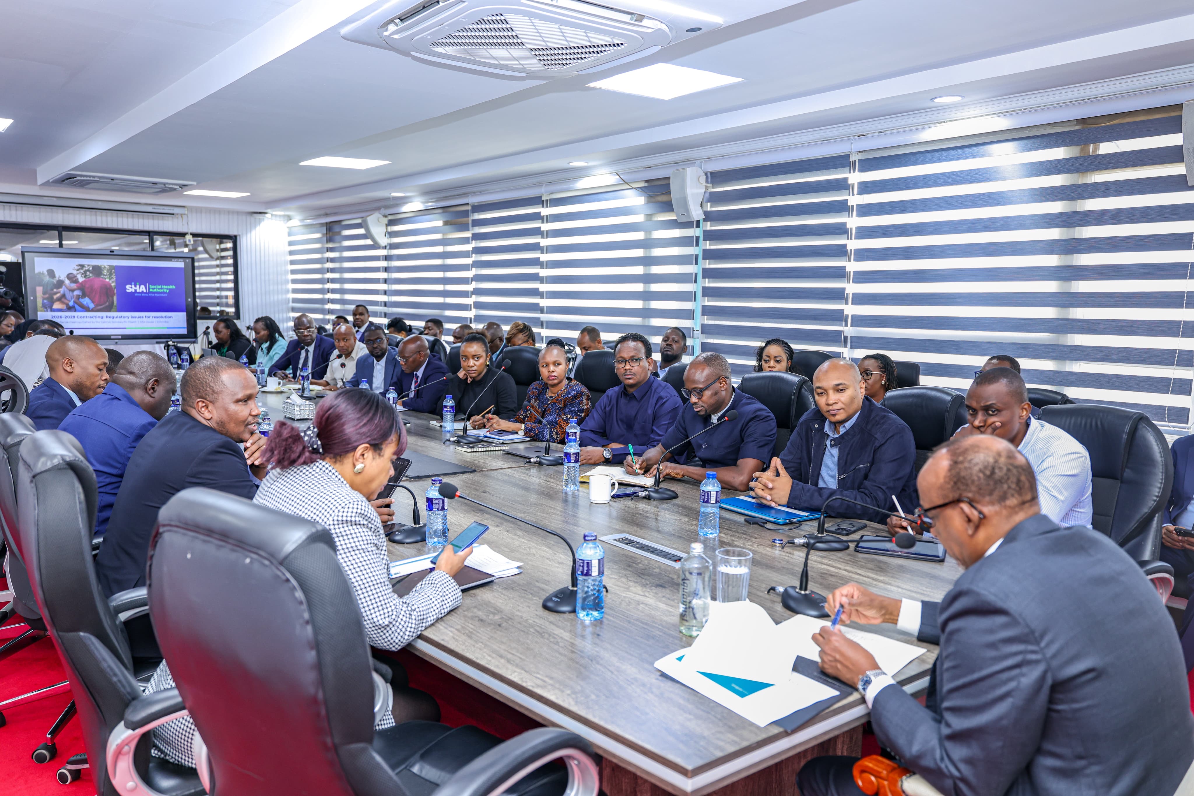 CS Duale Calls for Timely Transition to HMIS and SHA Contracting