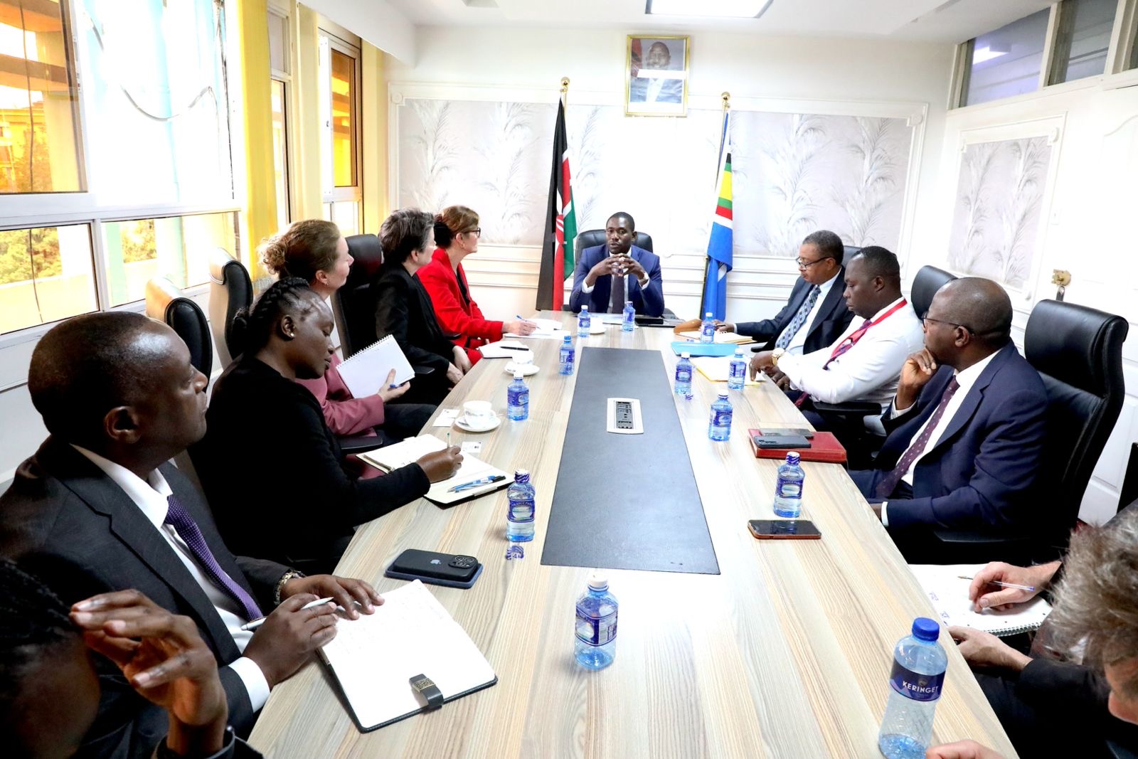 Kenya Engages Global Fund and Novo Nordisk Foundation on Primary Healthcare Strengthening