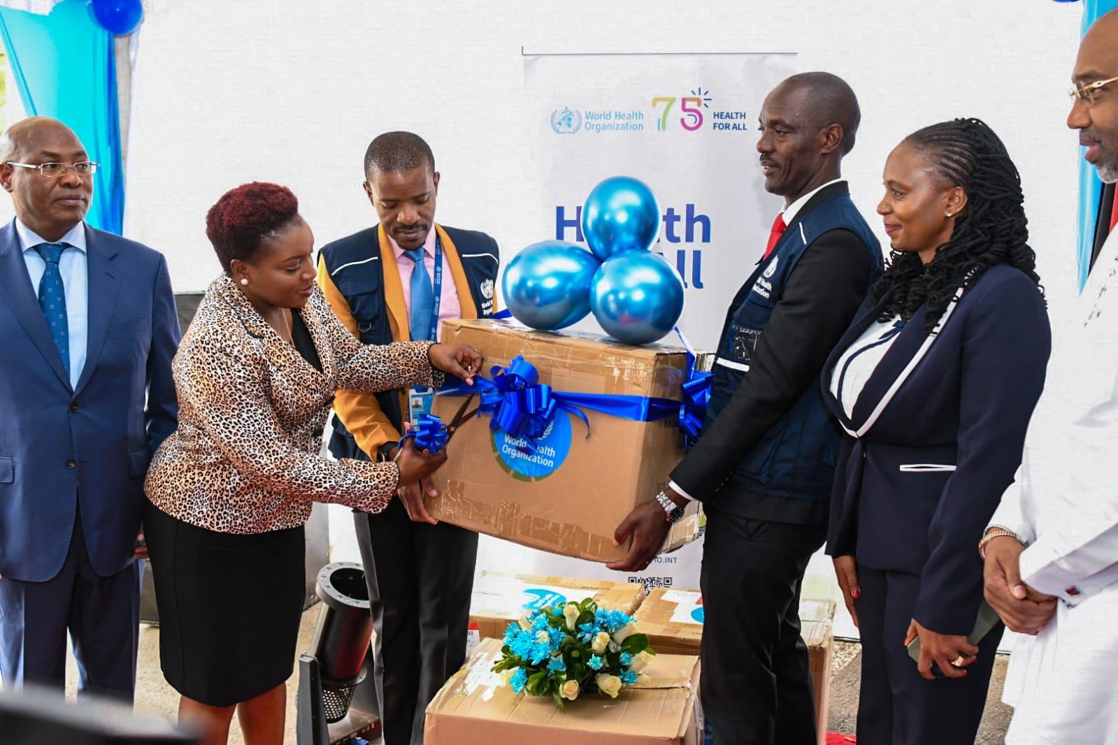 Strengthening Healthcare: WHO Donates 940 Tablets for Health Emergency Response