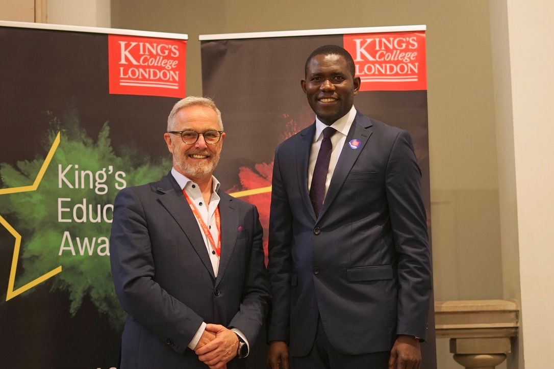 PS Oluga discusses health workforce development with global health workforce expert