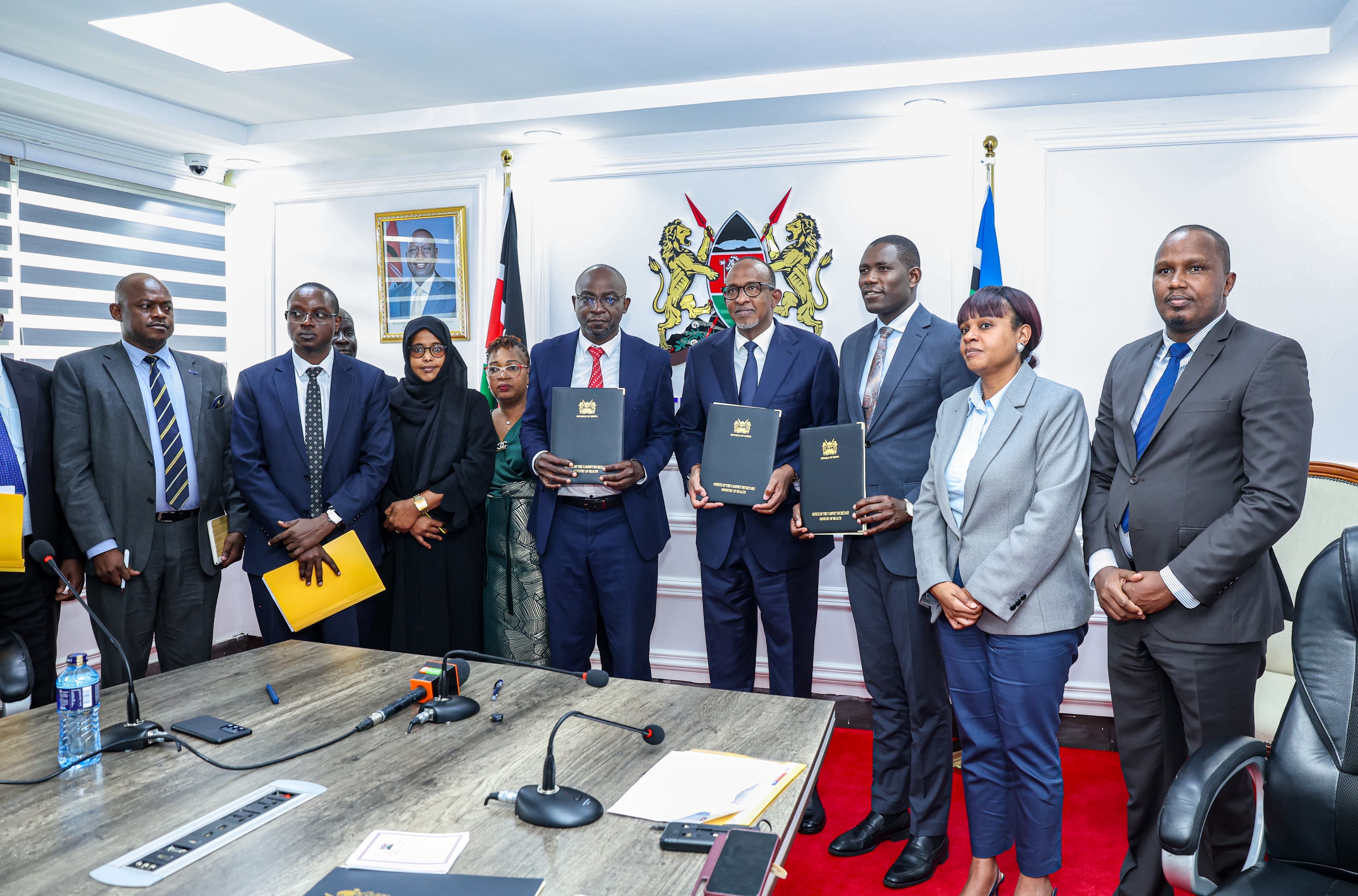 CS Duale Chairs Signing of Joint Communiqué to Streamline POMSF Service Delivery