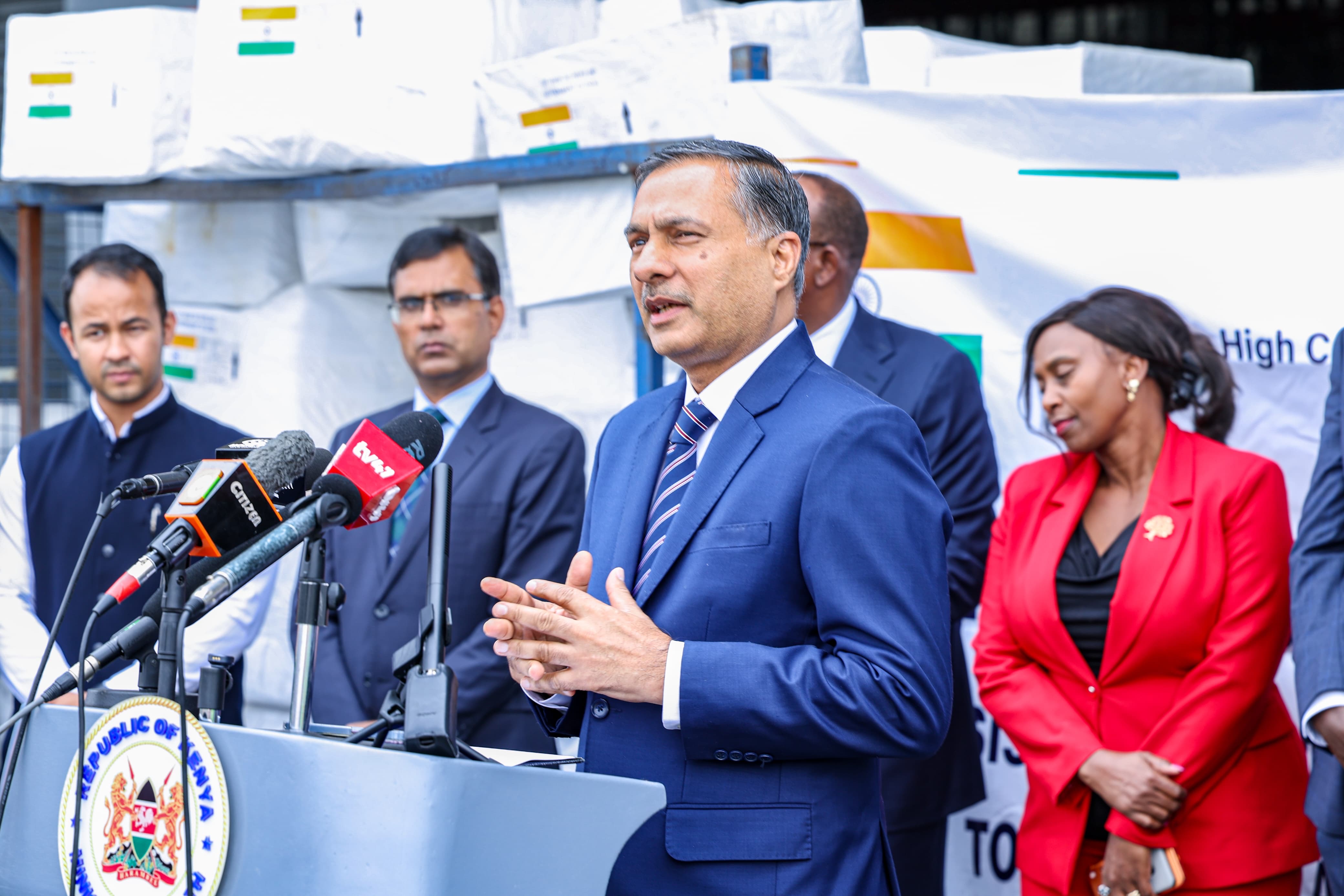 India Donates Ebola Preparedness Supplies to Strengthen Kenya’s Health Security