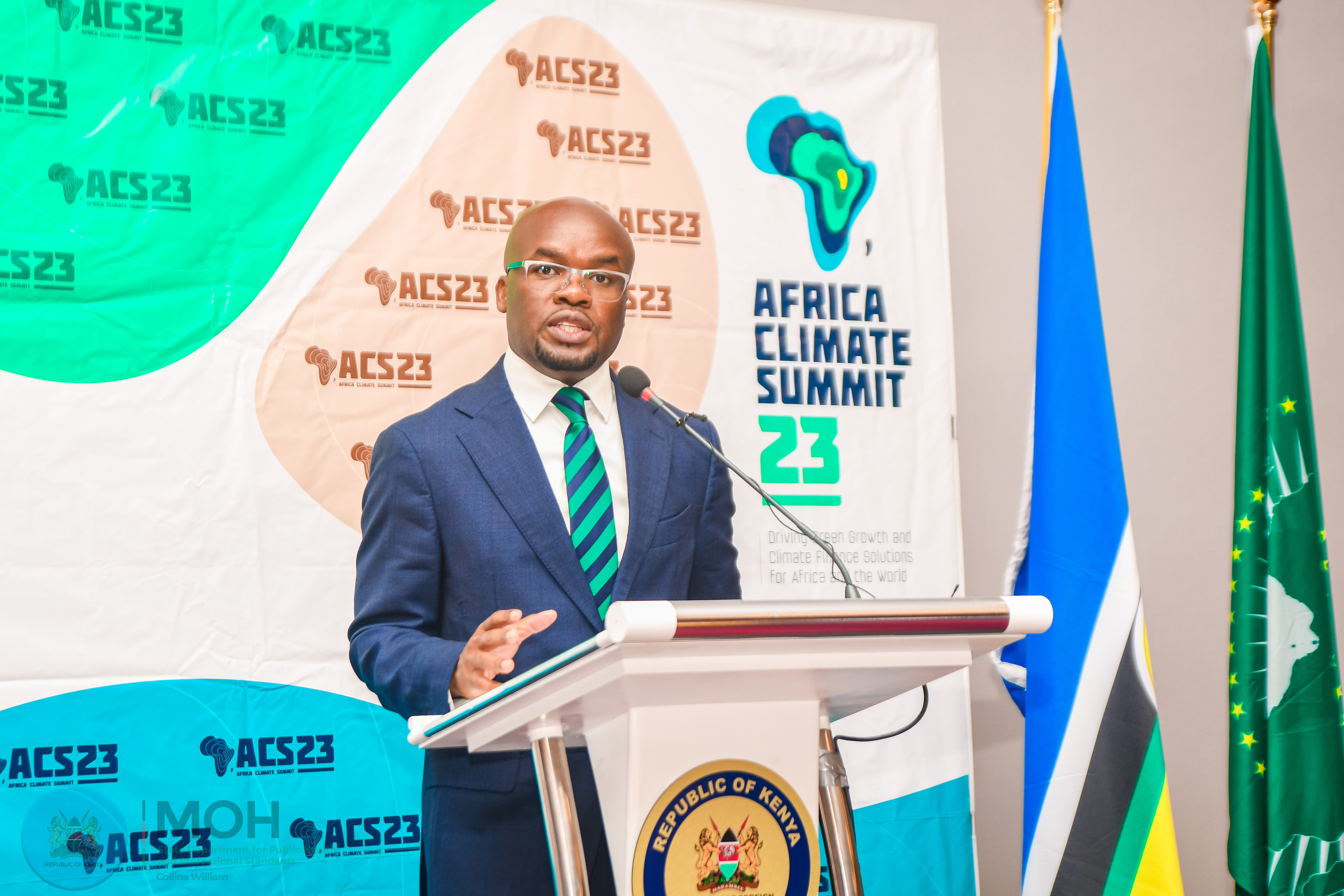 Ministry of Health Prioritizes Health and Safety for Africa Climate Change Summit/Week Delegates