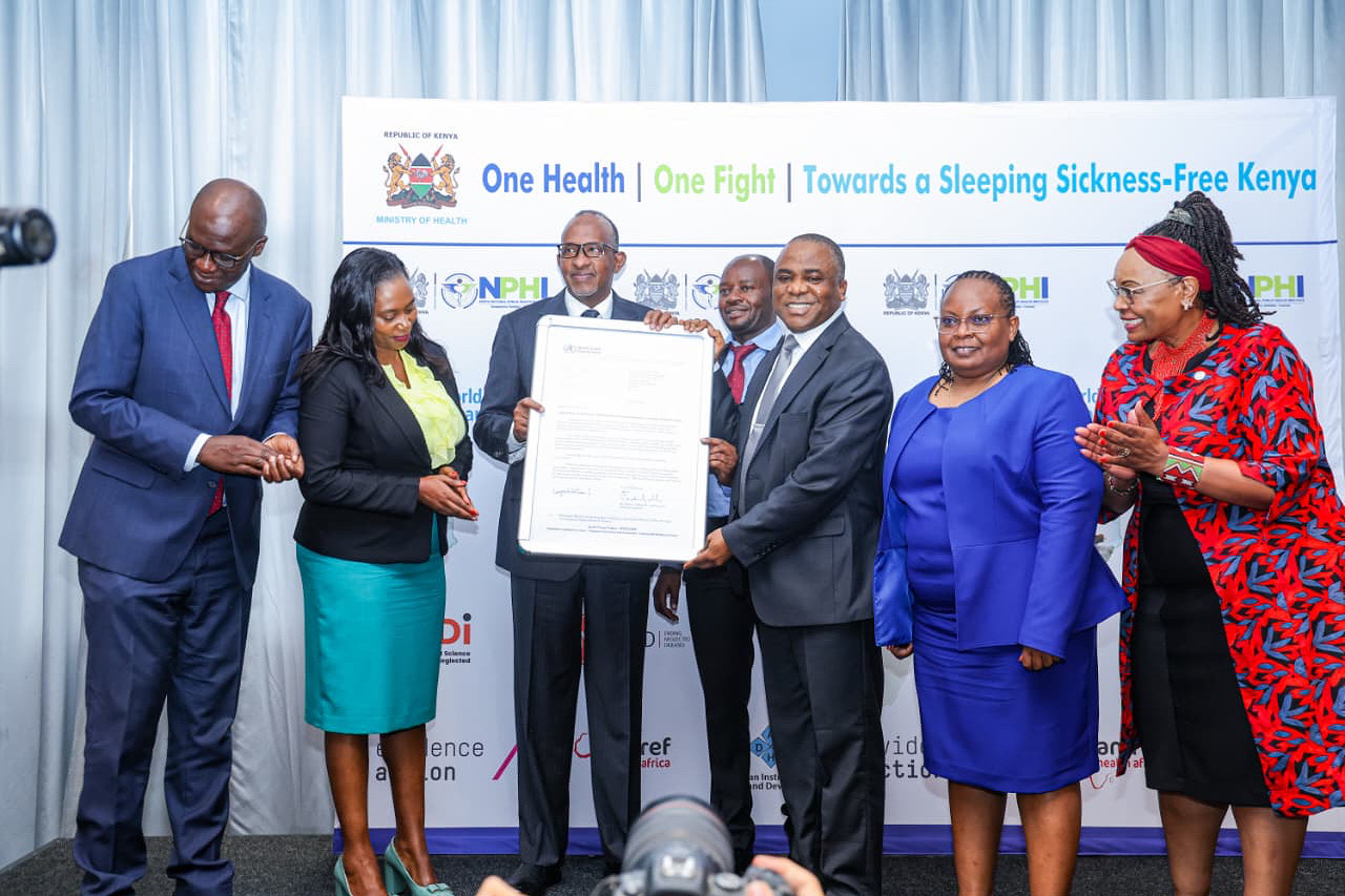 Kenya Validated by WHO for Eliminating Sleeping Sickness as a Public Health Problem