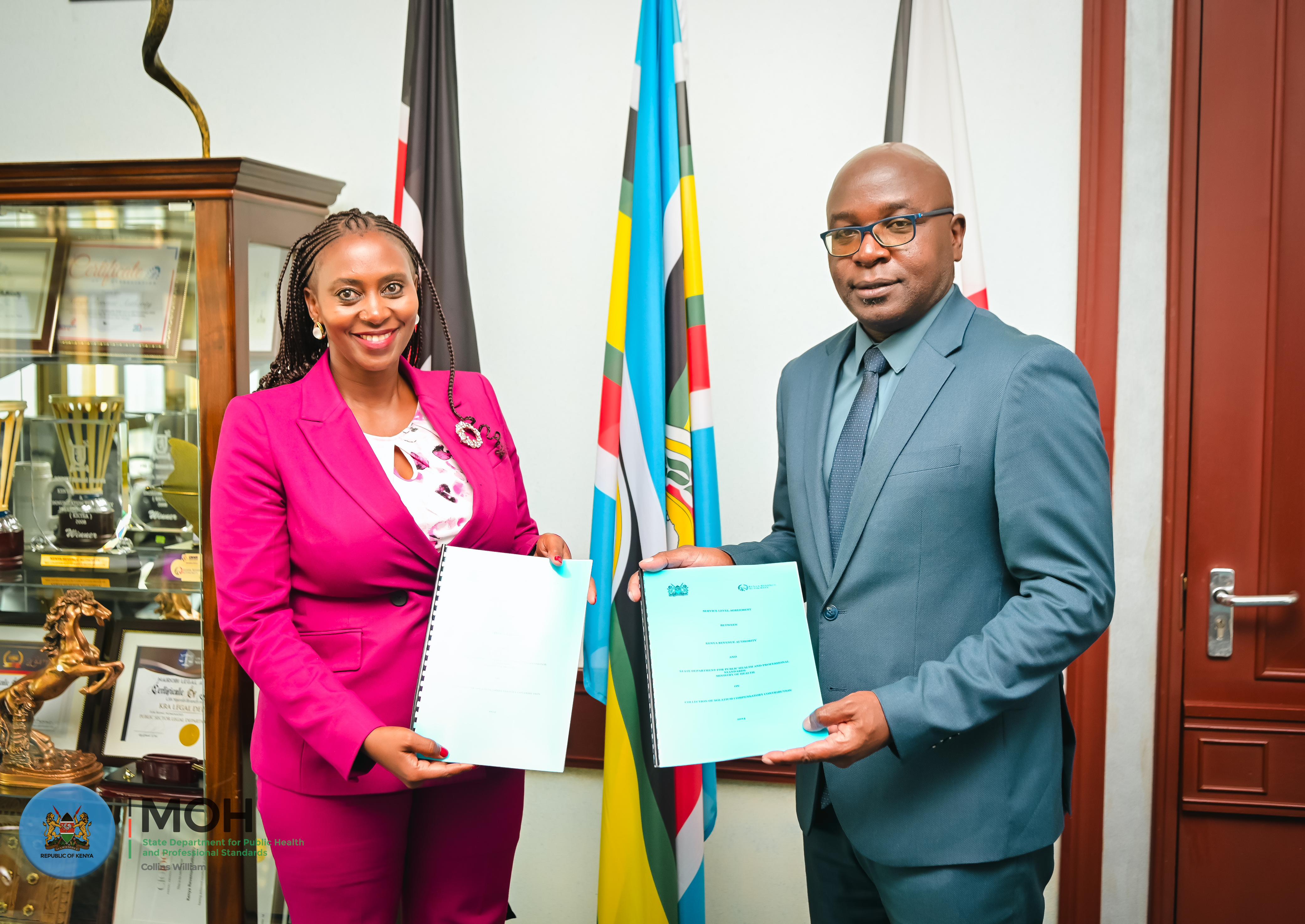 State Department Team UP with KRA to Boost Public Health 