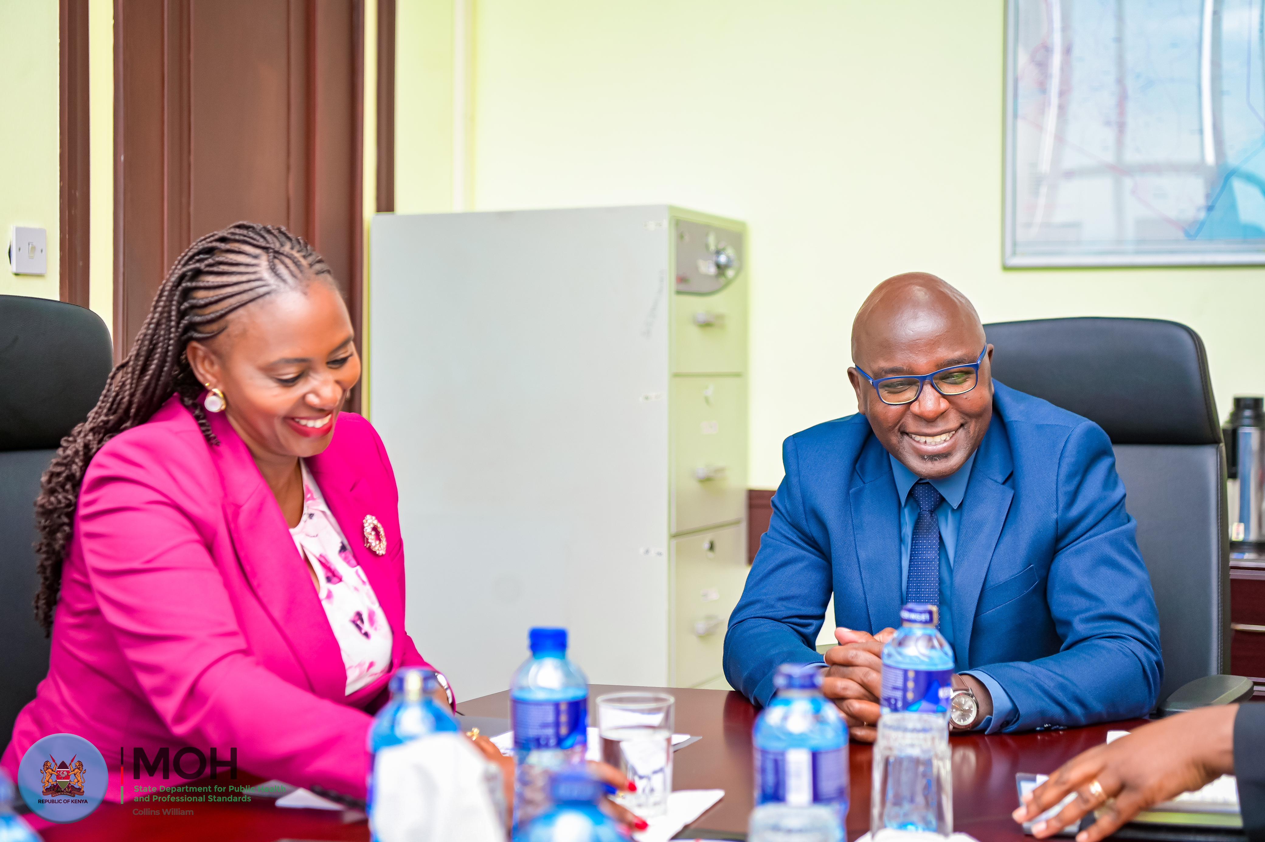 State Department Team UP with KRA to Boost Public Health 