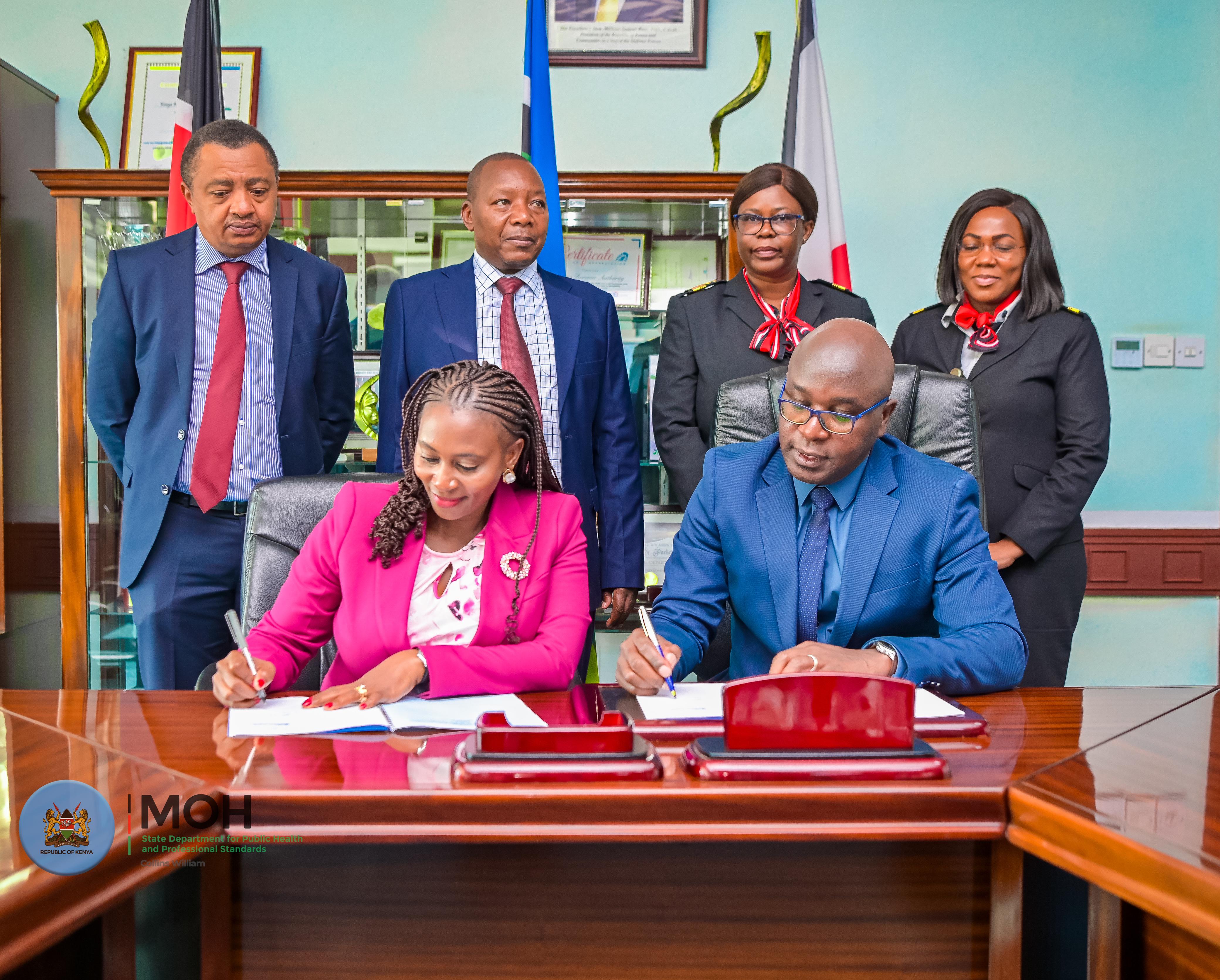 State Department Team UP with KRA to Boost Public Health 