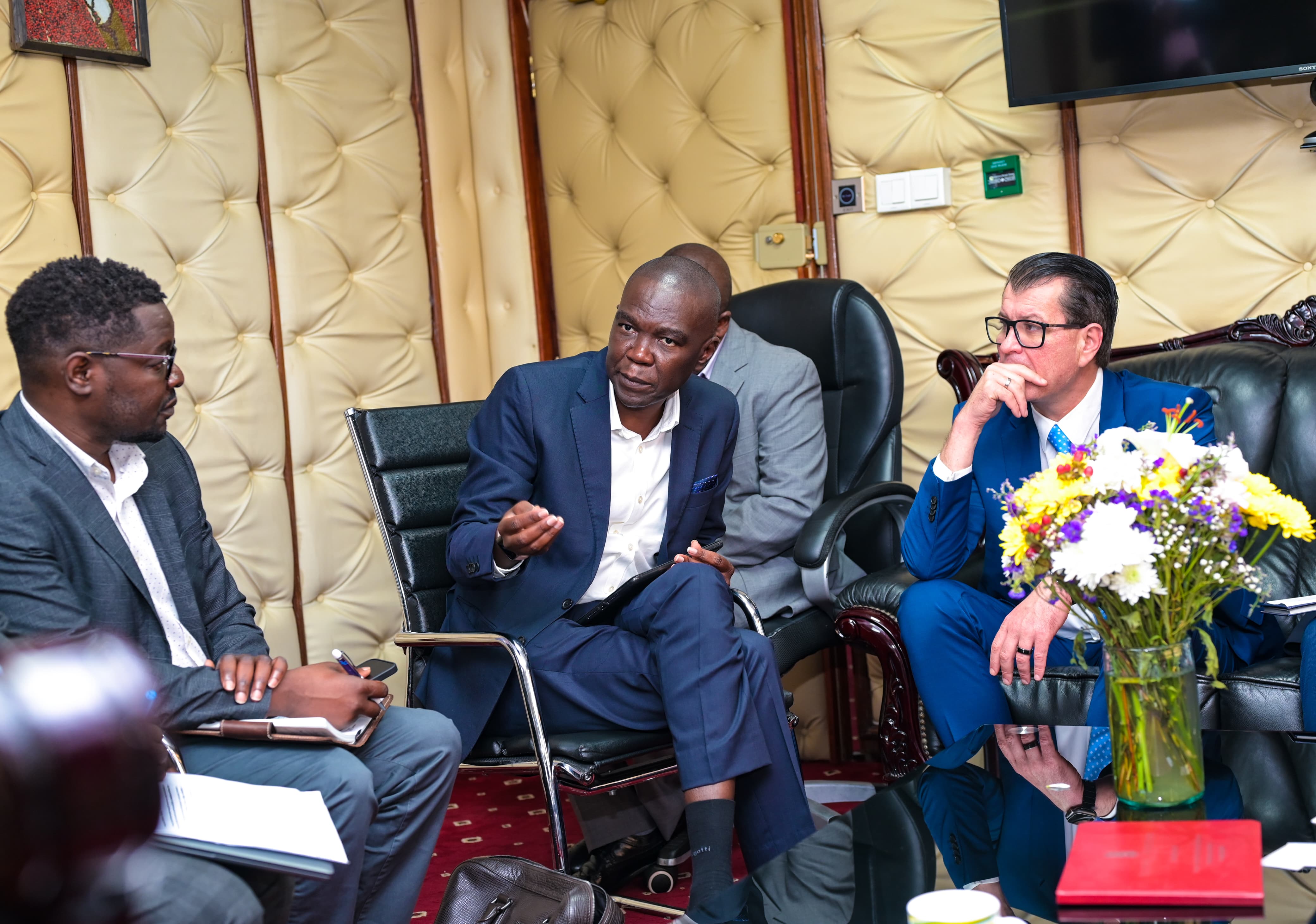 PS Meeting with Thermo Fisher Scientific discuss potential collaborations aimed at enhancing healthcare delivery